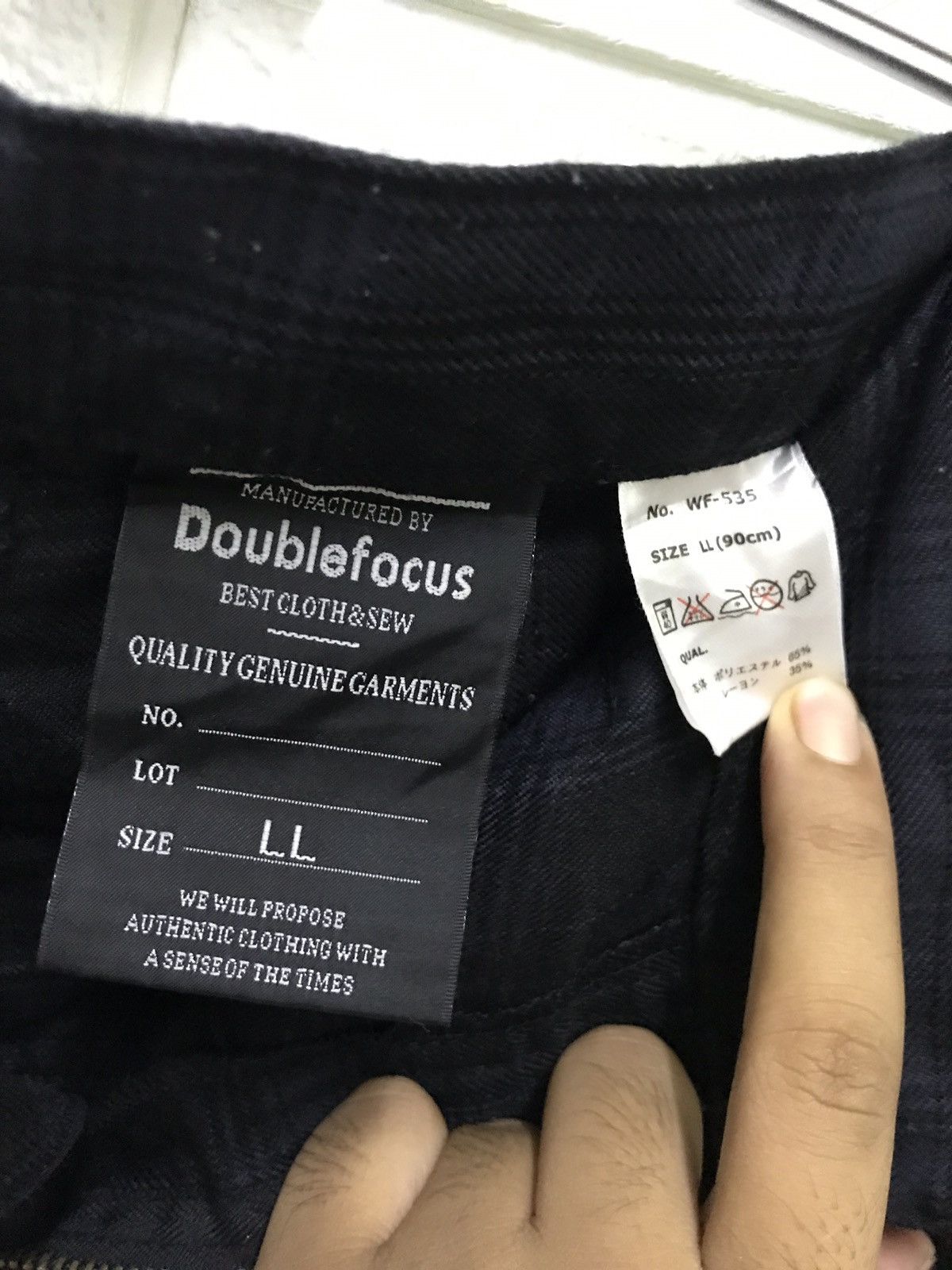 Japanese Brand Superb🔥 Double Focus Seditionaries Checkered Pants Size US 34 / EU 50 - 6 Thumbnail