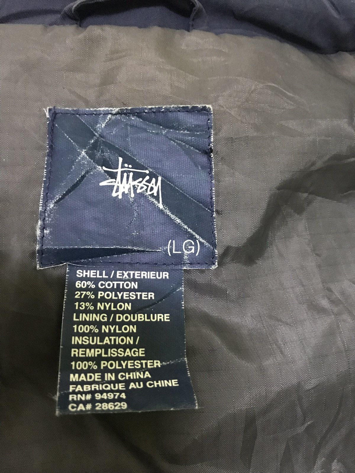 Stussy 🔥🔥Stussy Diamond Quilted Puffer Thermolite Jacket Size US L / EU 52-54 / 3 - 5 Thumbnail