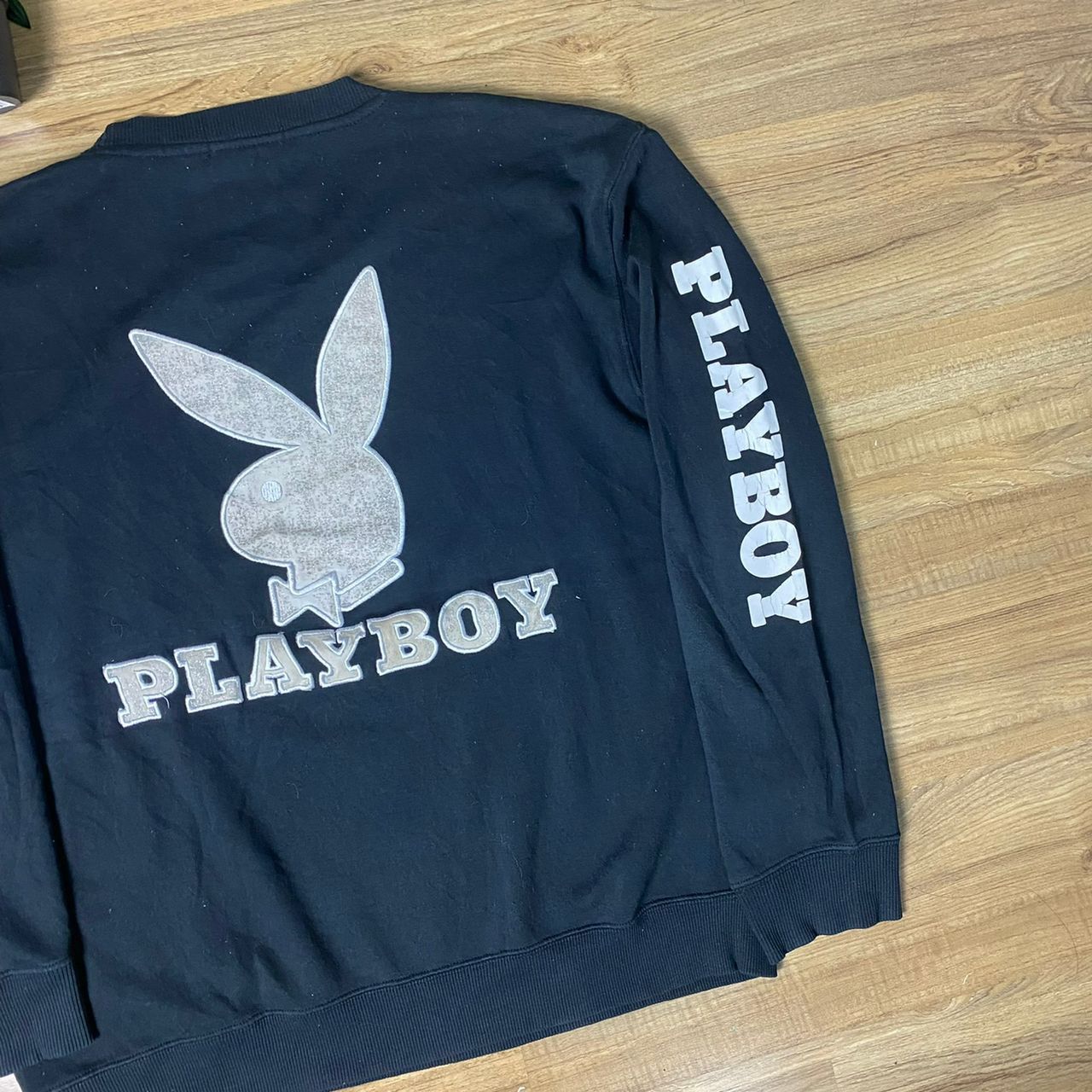 Vintage 90s Rasta Playboy Bunny Sweatshirt Jumper Playboy