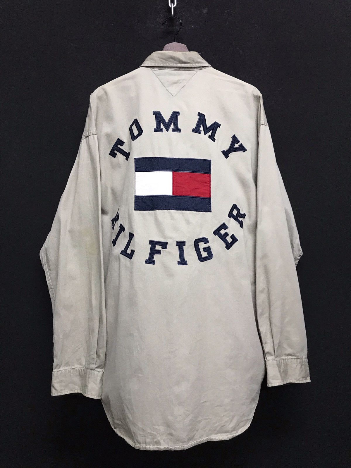 Tommy Hilfiger Heat!!🔥 Iconic Tommy Hillfiger Big Flag Shirt Button Up Size US XL / EU 56 / 4 - 1 Thumbnail