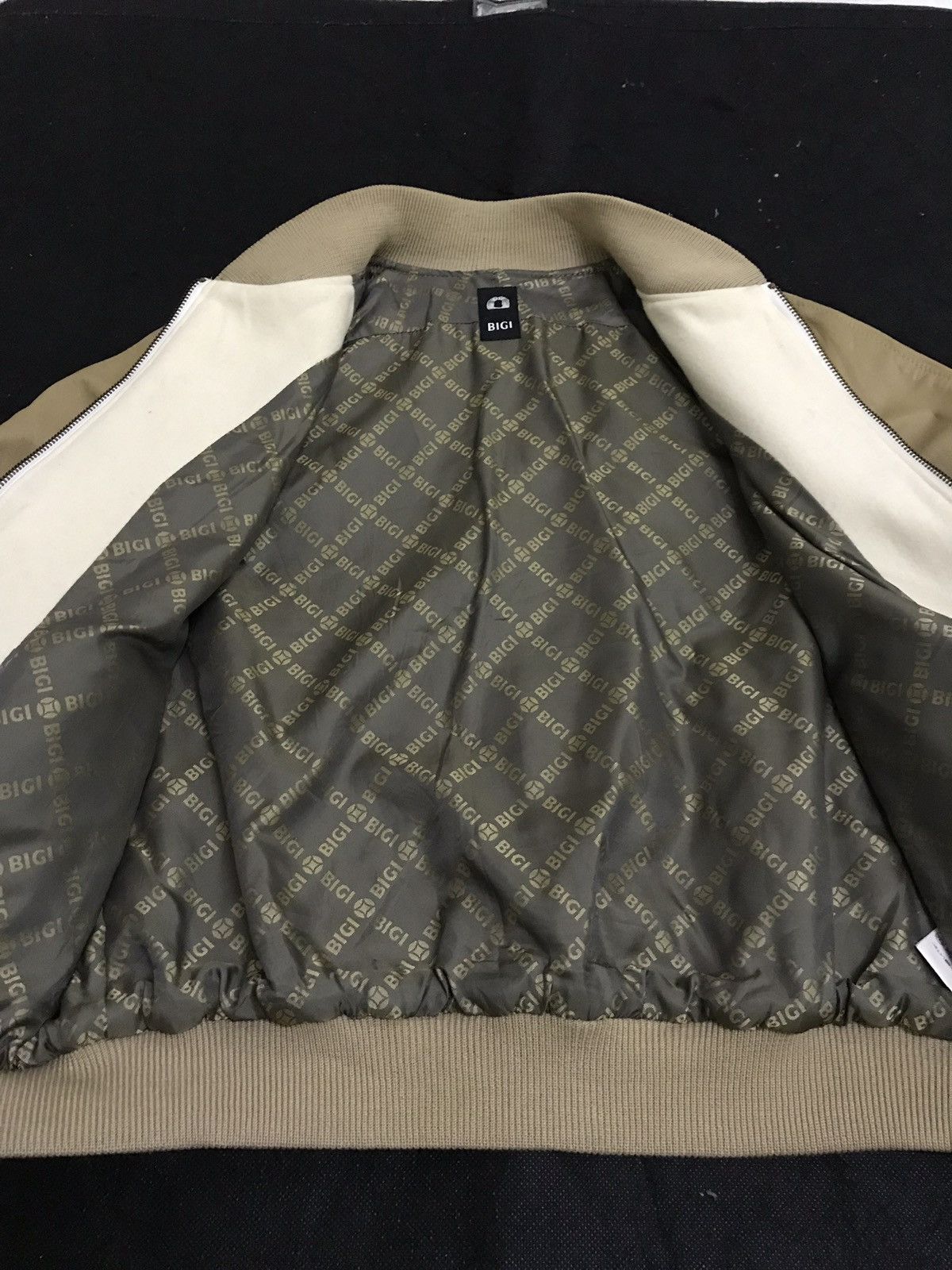 BIGI Dope🔥!! Bigi Wool & Leather Varsity Jacket Size US XS / EU 42 / 0 - 6 Thumbnail