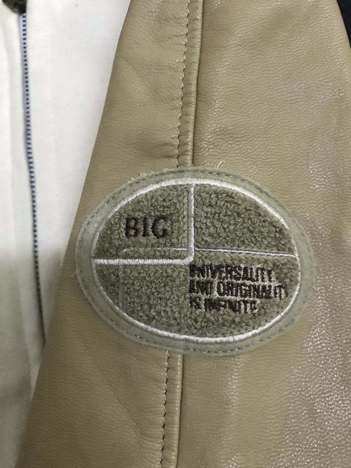 BIGI Dope🔥!! Bigi Wool & Leather Varsity Jacket Size US XS / EU 42 / 0 - 5 Thumbnail