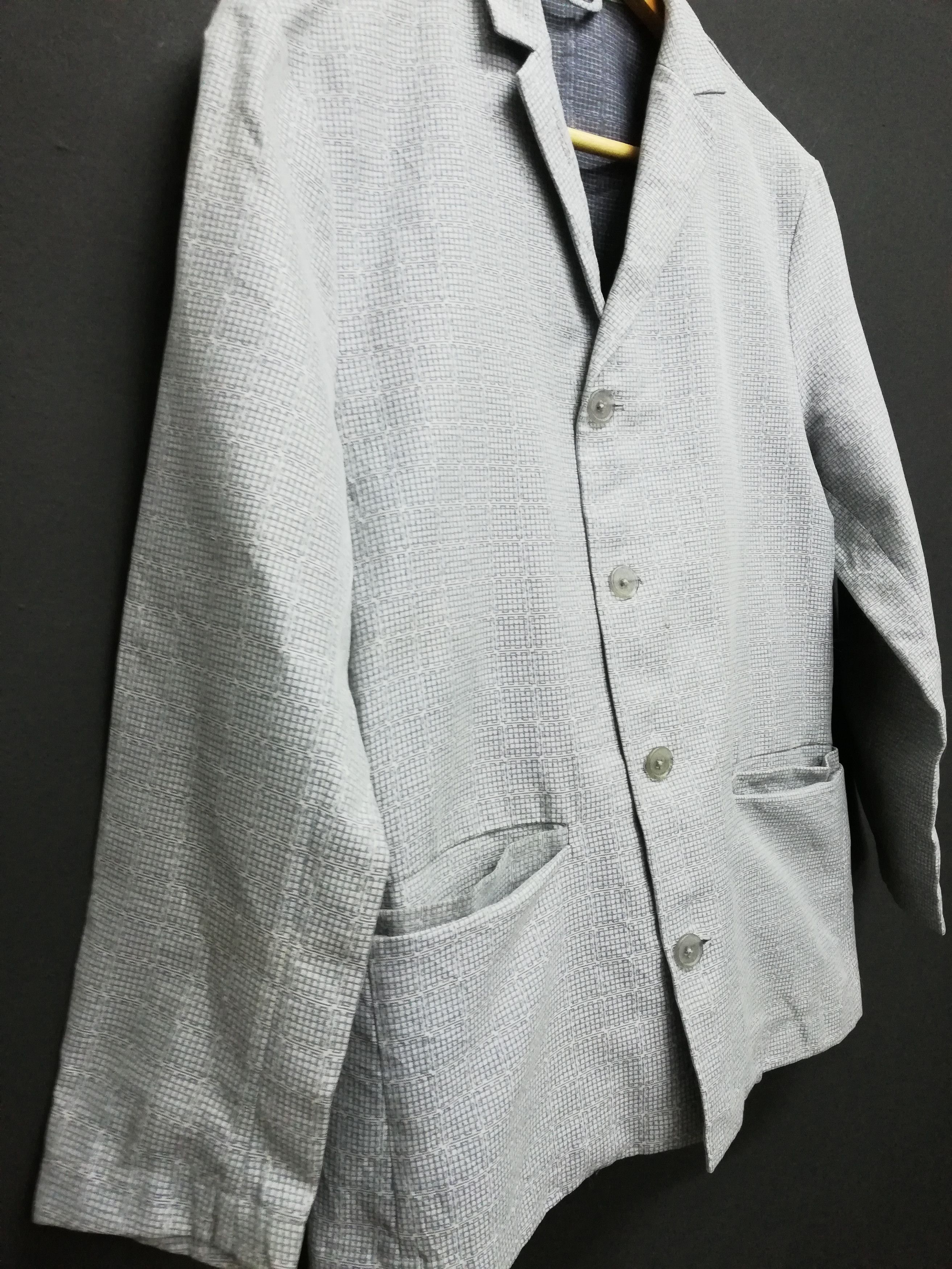 Jil Sander 🔥🔥Jil Sander Jacquard exclusive fullprint blazers Size US S / EU 44-46 / 1 - 5 Thumbnail