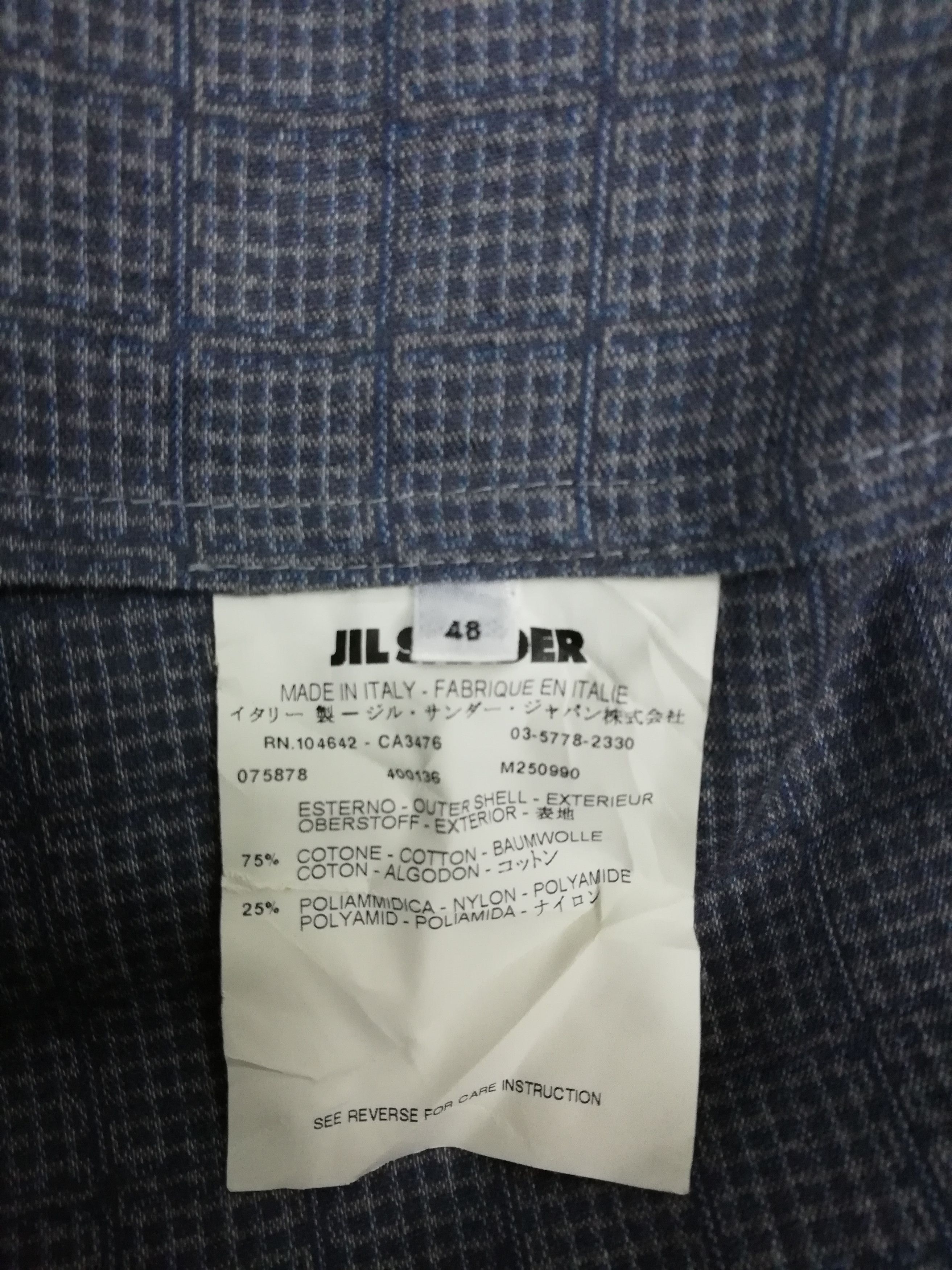 Jil Sander 🔥🔥Jil Sander Jacquard exclusive fullprint blazers Size US S / EU 44-46 / 1 - 7 Thumbnail