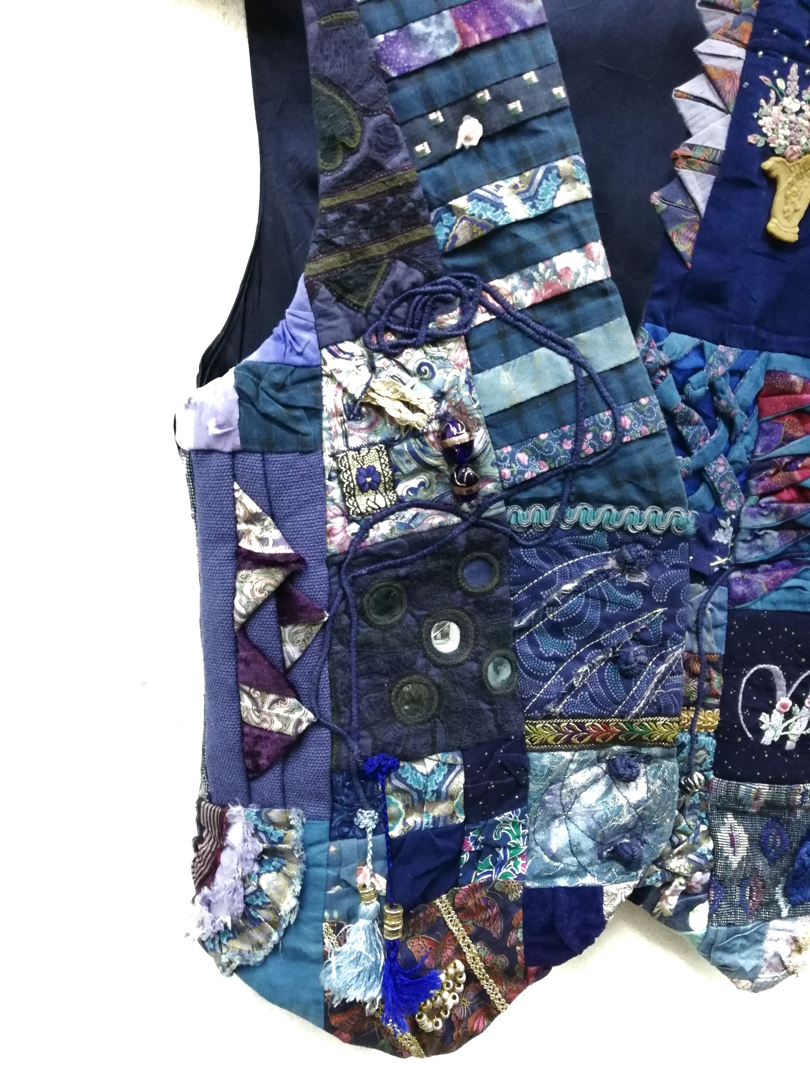 Art Comes First Custom made Art Happy Patchwork inspired Kapital Kountry Size US S / EU 44-46 / 1 - 3 Thumbnail
