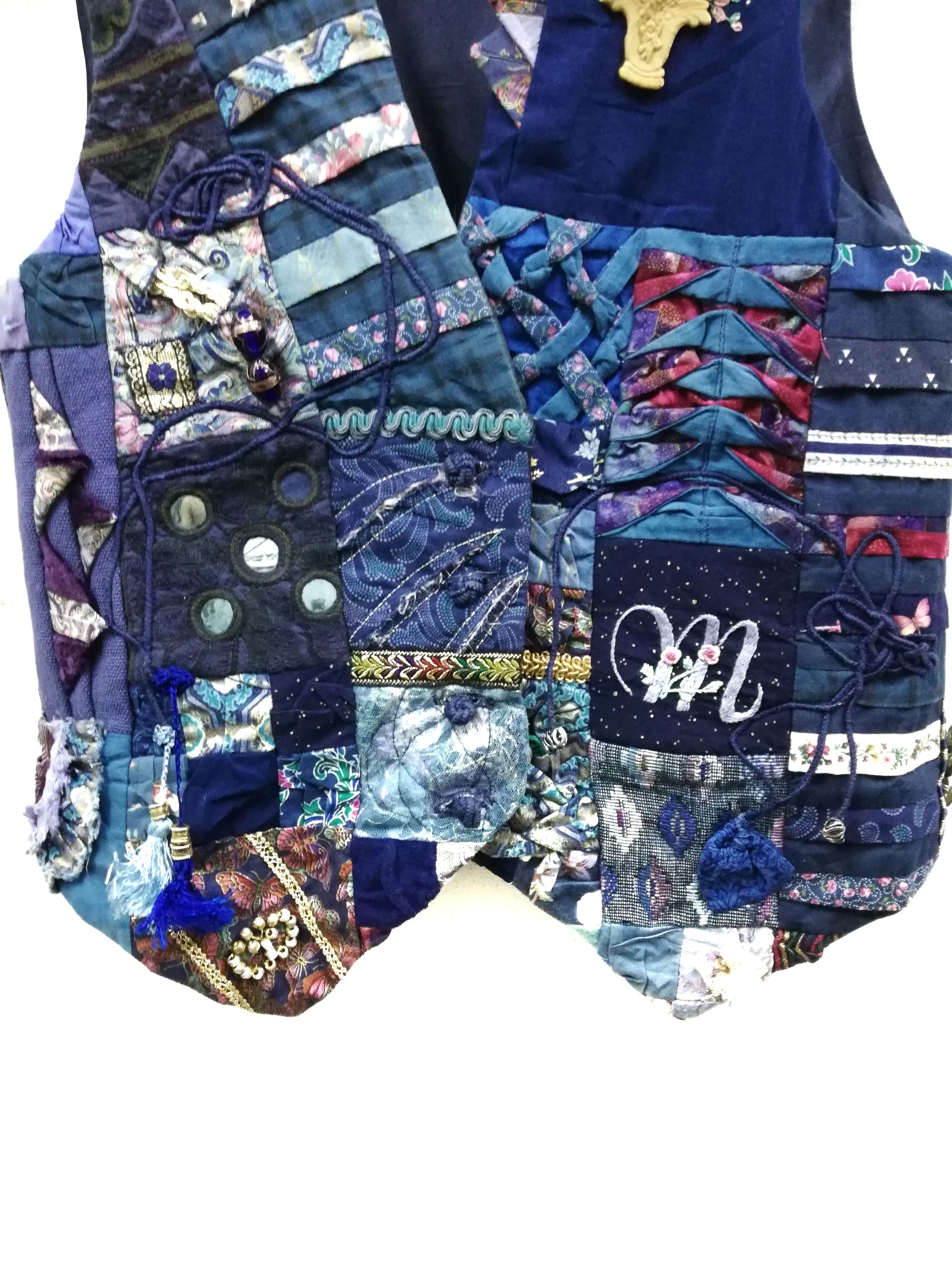 Art Comes First Custom made Art Happy Patchwork inspired Kapital Kountry Size US S / EU 44-46 / 1 - 2 Thumbnail