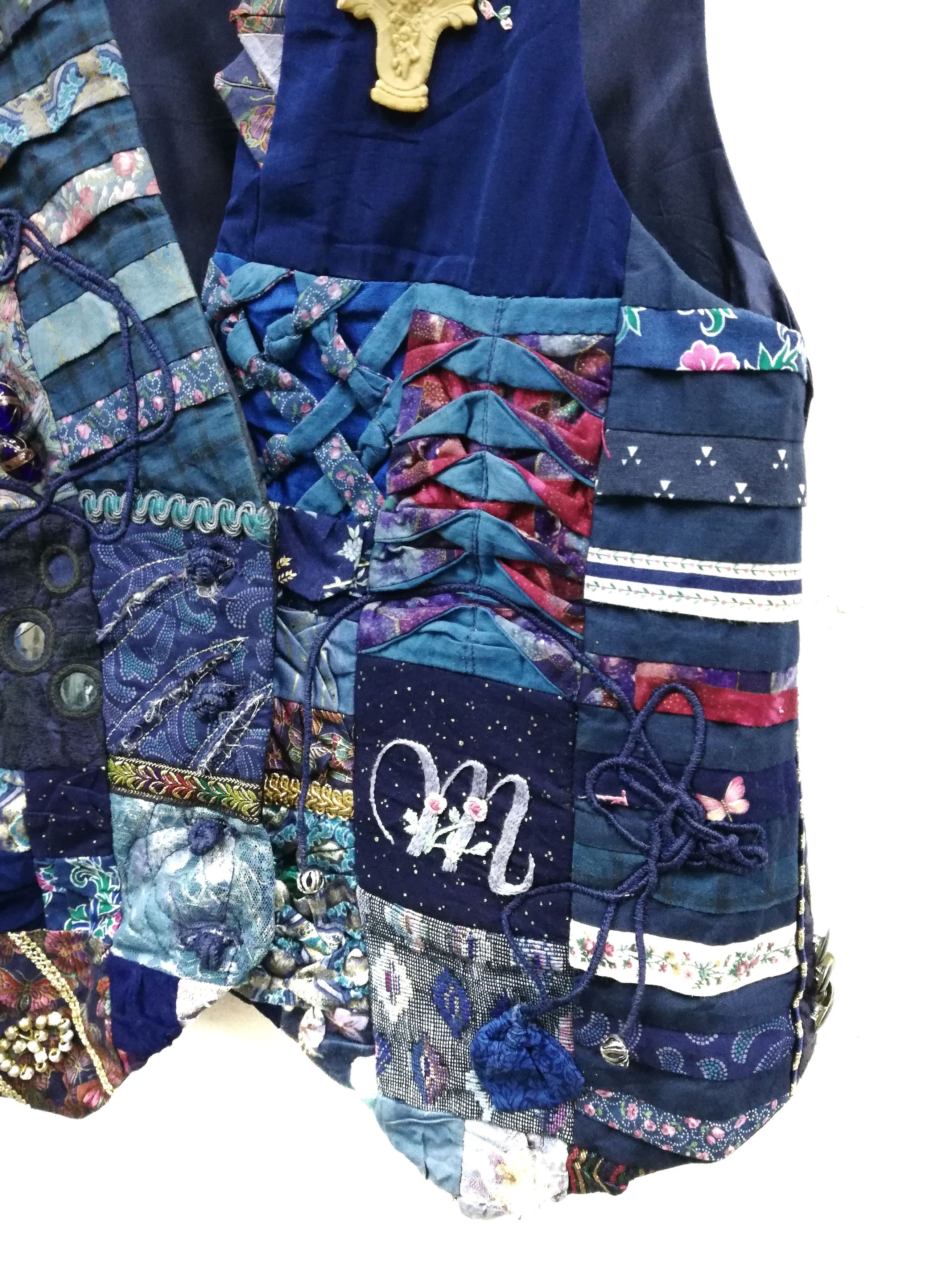 Art Comes First Custom made Art Happy Patchwork inspired Kapital Kountry Size US S / EU 44-46 / 1 - 5 Thumbnail