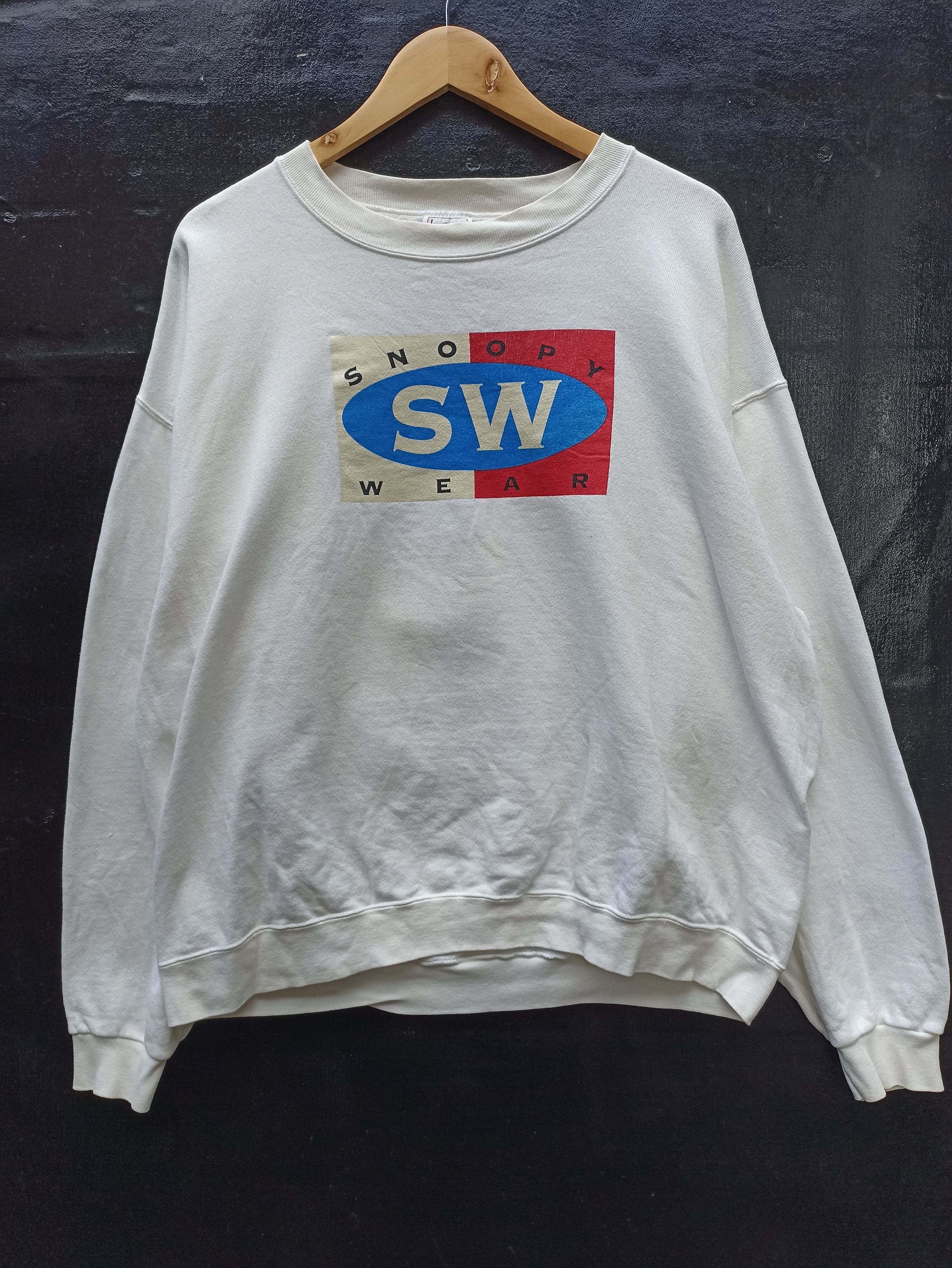 Peanuts Vintage 90s Vintage Peanuts Snoopy sweatshirt oversized Size US L / EU 52-54 / 3 - 4 Thumbnail