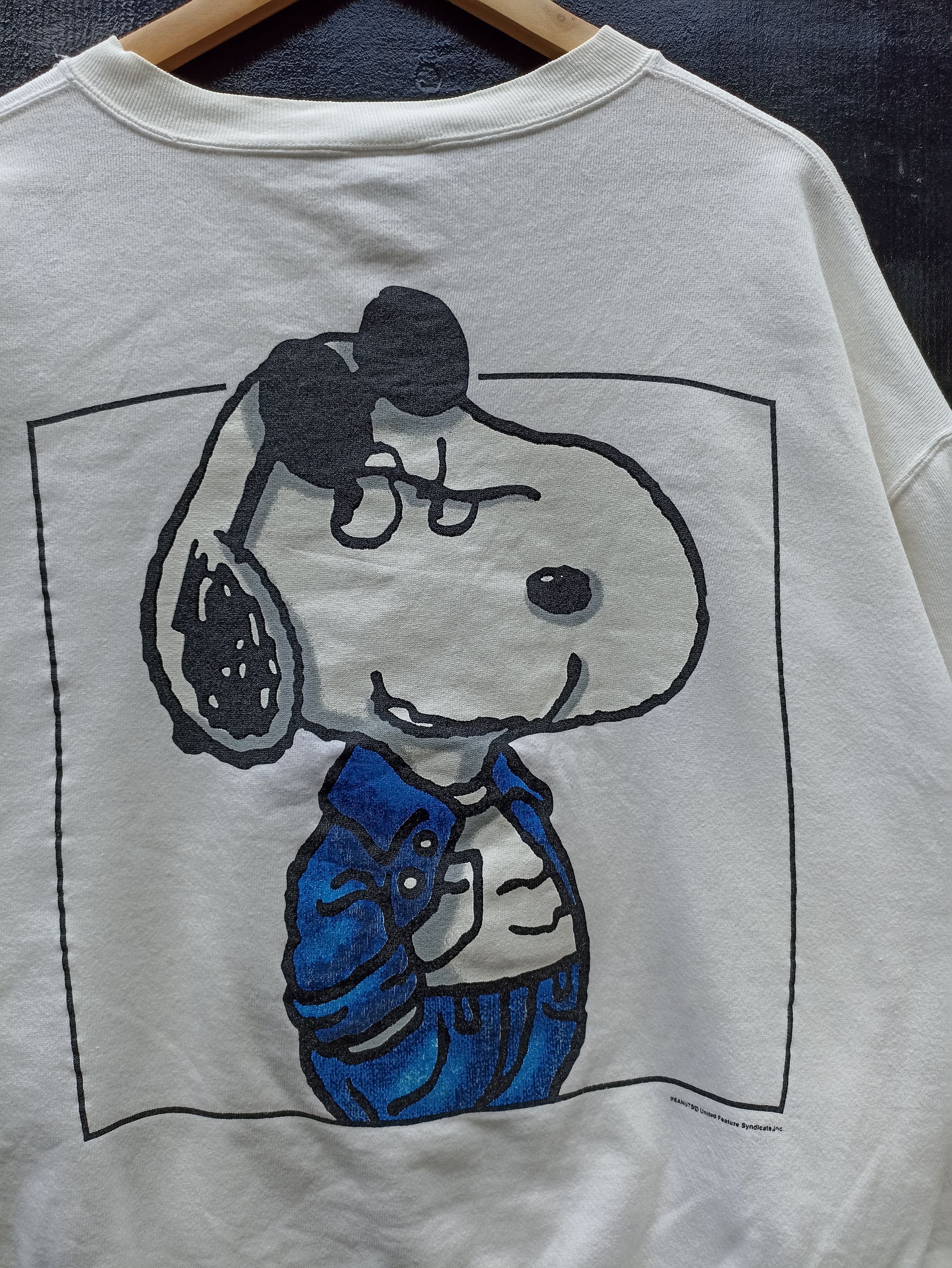 Peanuts Vintage 90s Vintage Peanuts Snoopy sweatshirt oversized Size US L / EU 52-54 / 3 - 2 Thumbnail