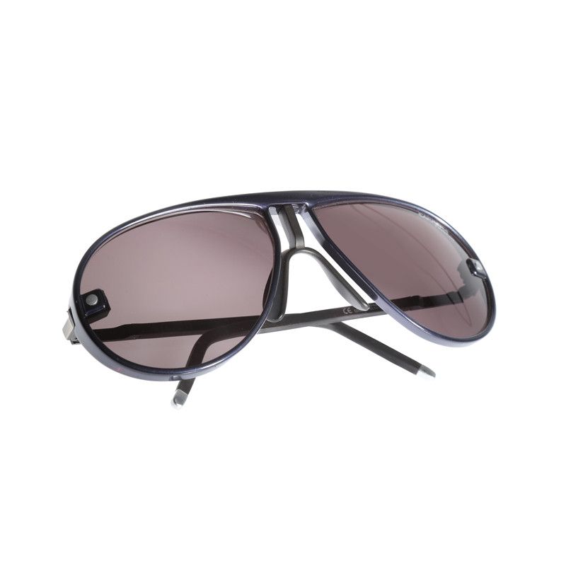 Carrera Carrera 00's Dark Blue Aviator Sunglasses Size ONE SIZE - 3 Thumbnail
