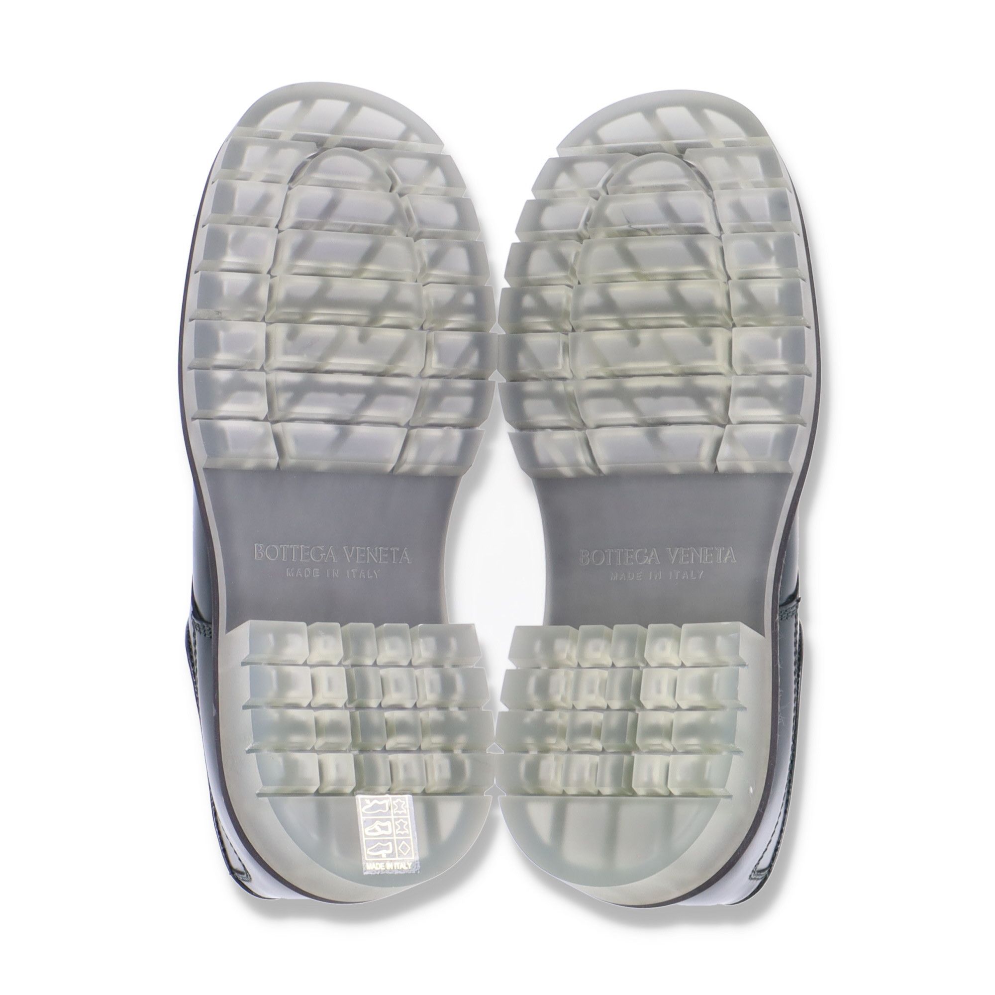 Bottega Veneta Dark Green Stilt Clear Sole Leather Shoes Size US 6 / EU 39 - 9 Thumbnail
