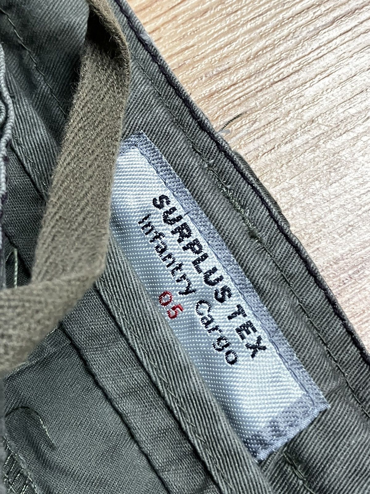 Japanese Brand Surplus Tex Utility Zipped Streetwear Cargo Pants♻️ Size US 34 / EU 50 - 14 Thumbnail