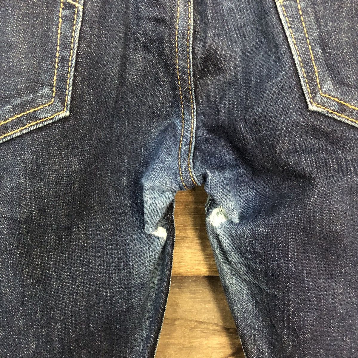 Levi's DLS 502 Levis Blue Denim jeans Pants #BB540 Size US 31 - 14 Thumbnail