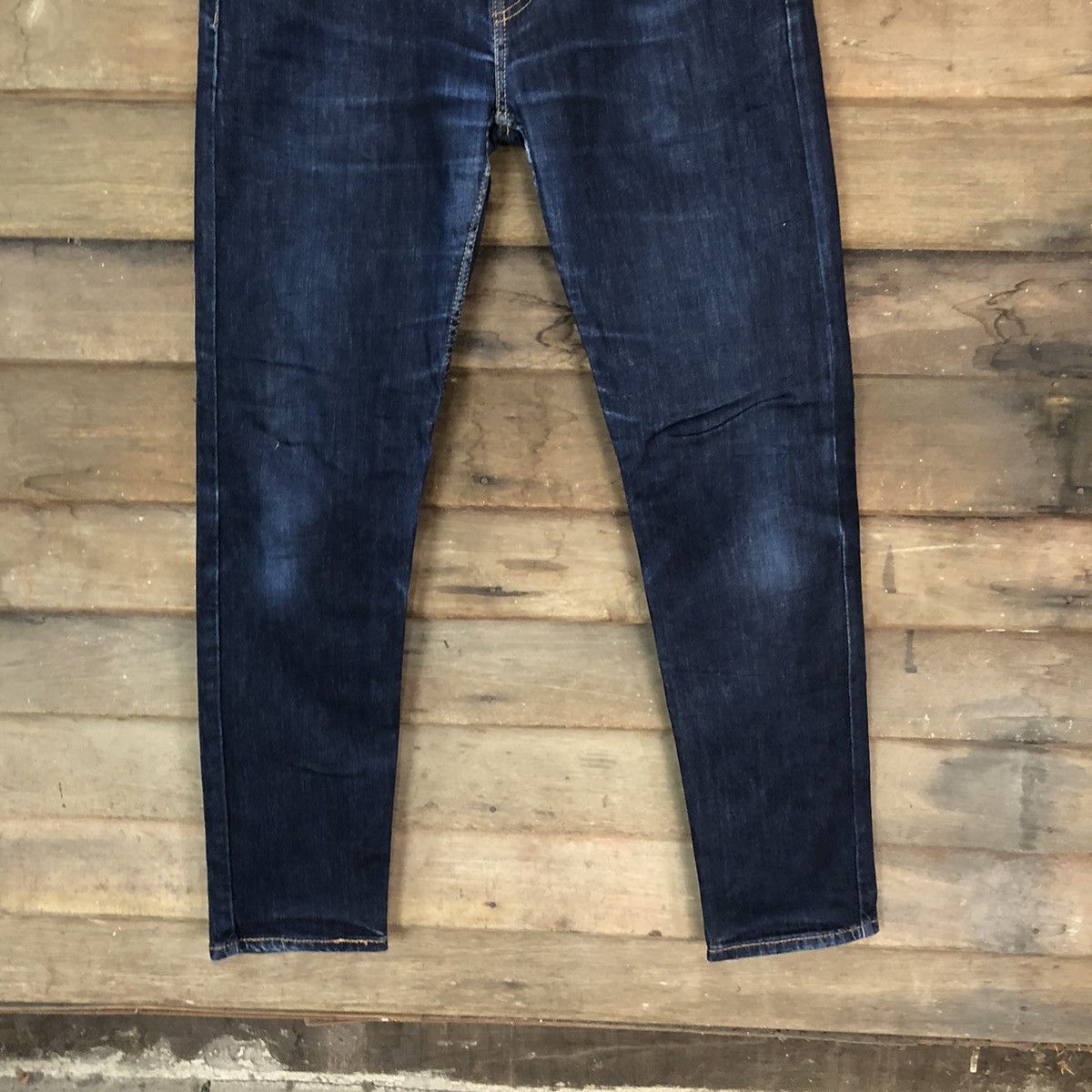 Levi's DLS 502 Levis Blue Denim jeans Pants #BB540 Size US 31 - 3 Thumbnail