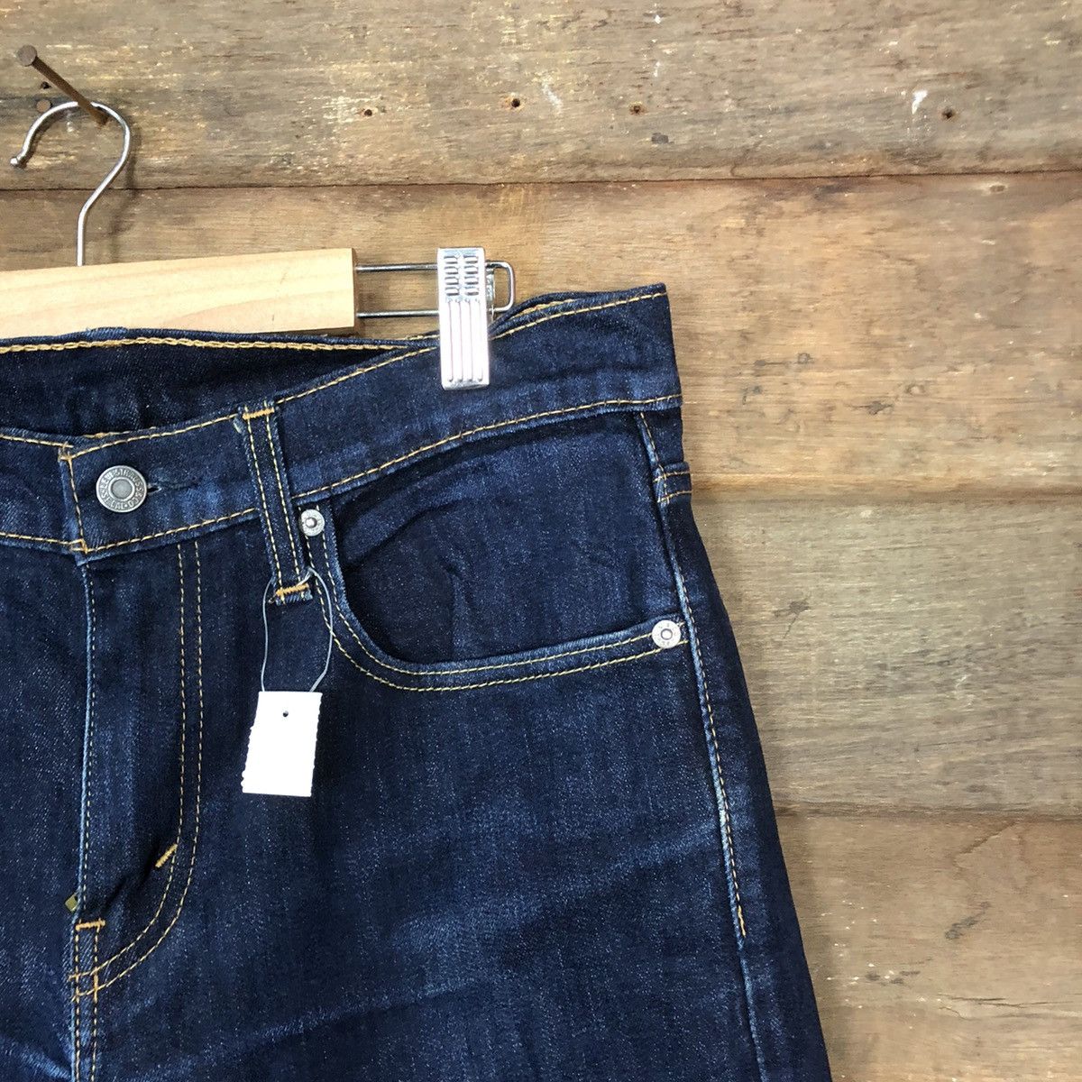 Levi's DLS 502 Levis Blue Denim jeans Pants #BB540 Size US 31 - 5 Thumbnail