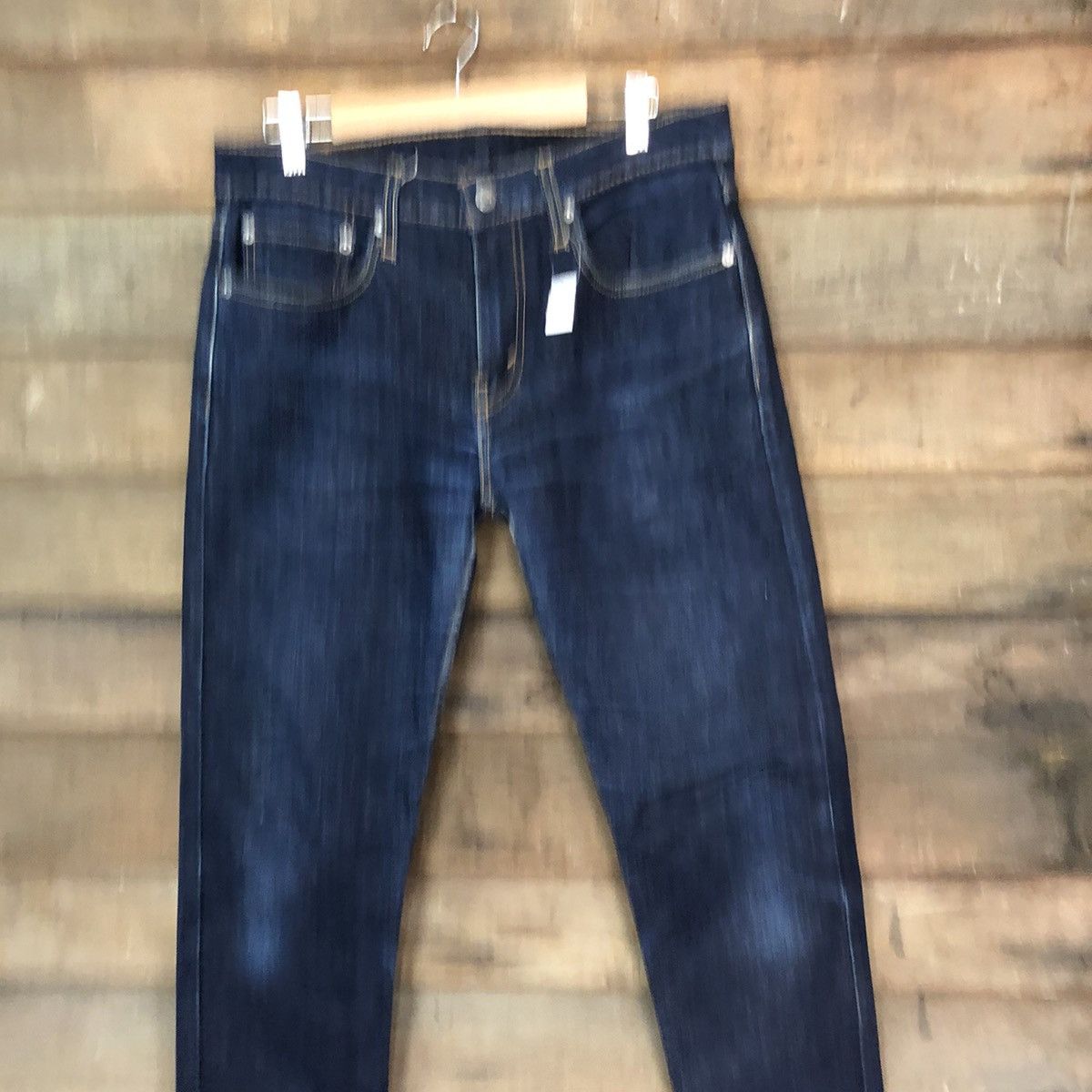 Levi's DLS 502 Levis Blue Denim jeans Pants #BB540 Size US 31 - 2 Thumbnail