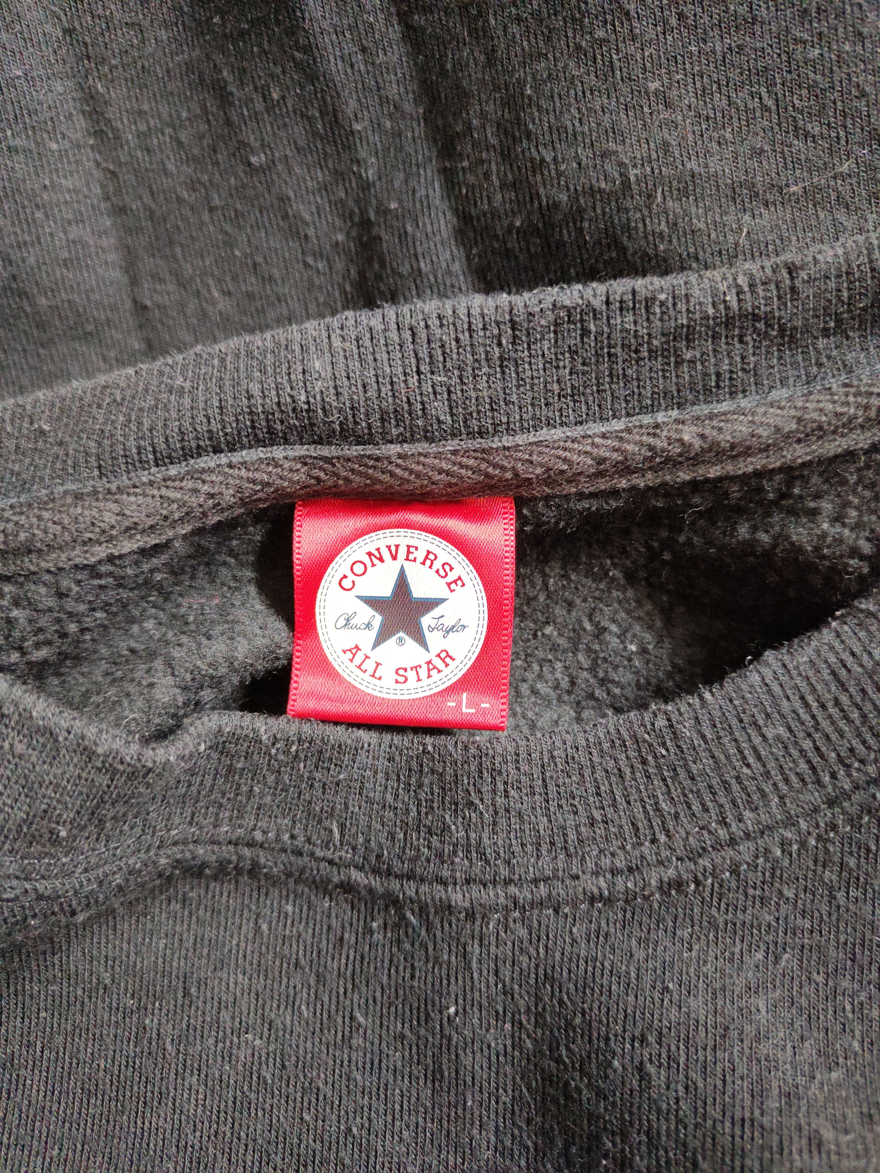 Converse × Vintage Converse vintage Black Sweatshirt #472B Size US M / EU 48-50 / 2 - 11 Thumbnail