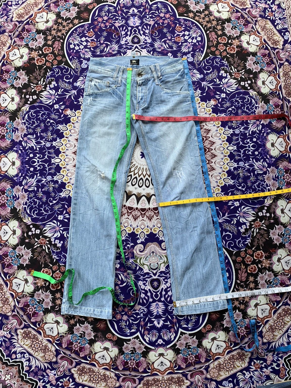 BUFFALO BOBS Vintage Buffalo Bobs X Disney Distressed Denim Size US 32 / EU 48 - 15 Thumbnail