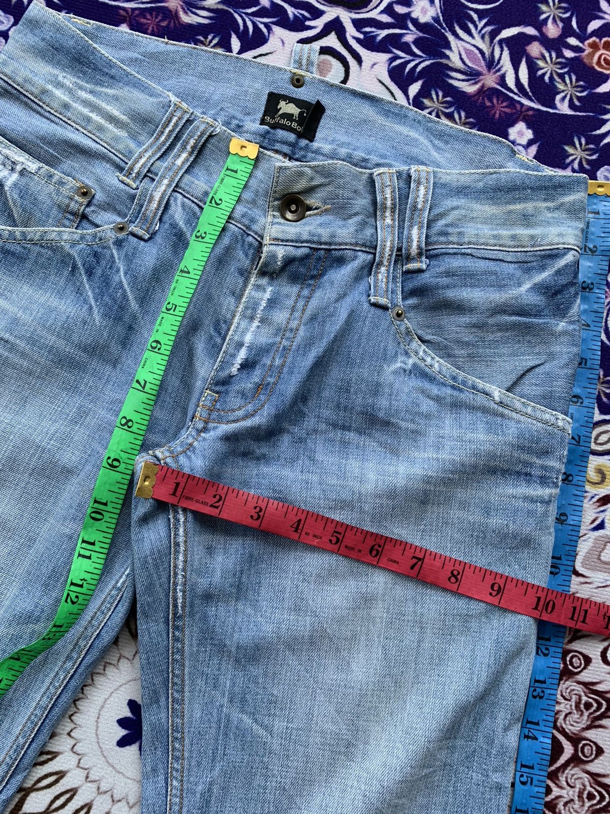 BUFFALO BOBS Vintage Buffalo Bobs X Disney Distressed Denim Size US 32 / EU 48 - 17 Thumbnail