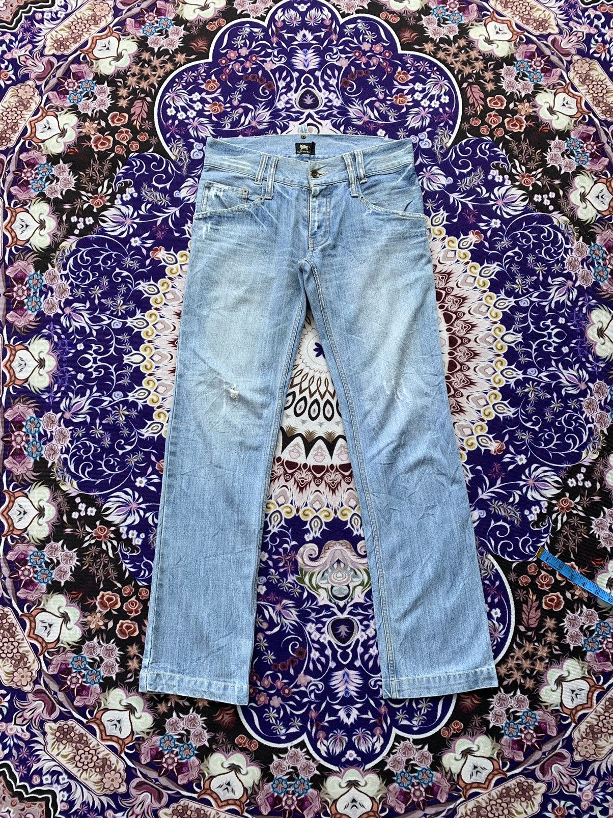 BUFFALO BOBS Vintage Buffalo Bobs X Disney Distressed Denim Size US 32 / EU 48 - 2 Thumbnail