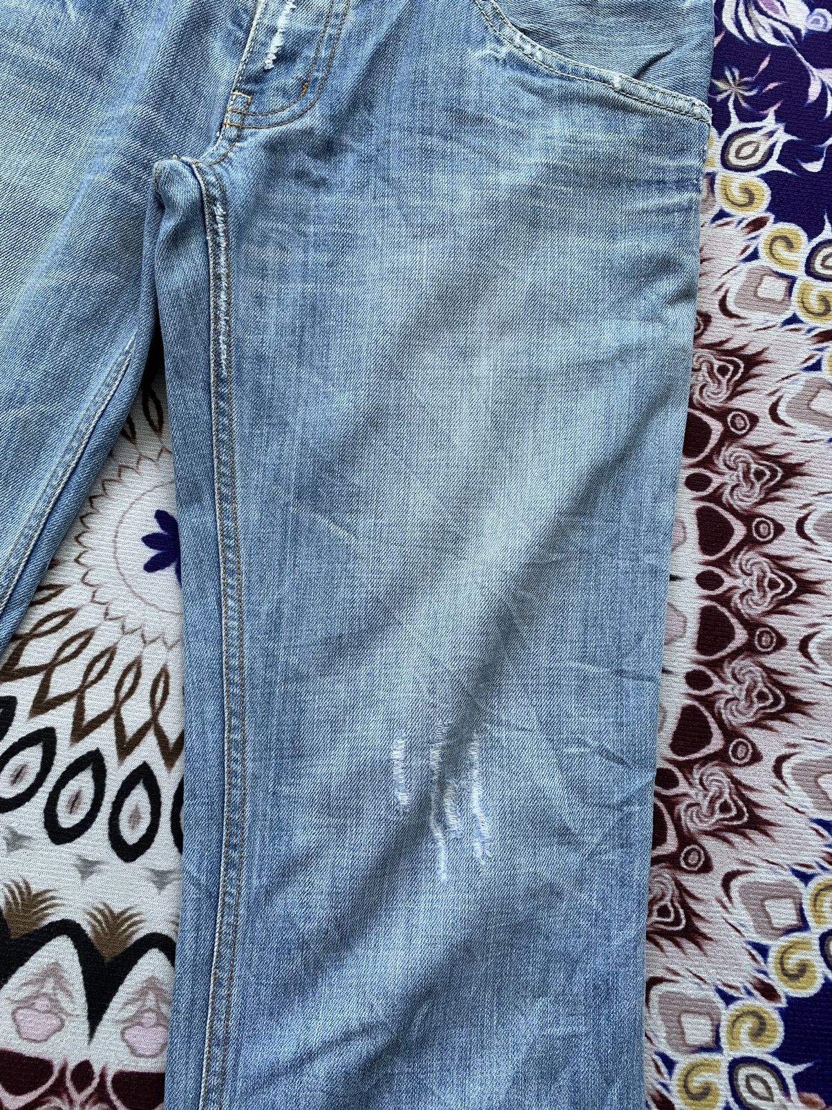 BUFFALO BOBS Vintage Buffalo Bobs X Disney Distressed Denim Size US 32 / EU 48 - 4 Thumbnail