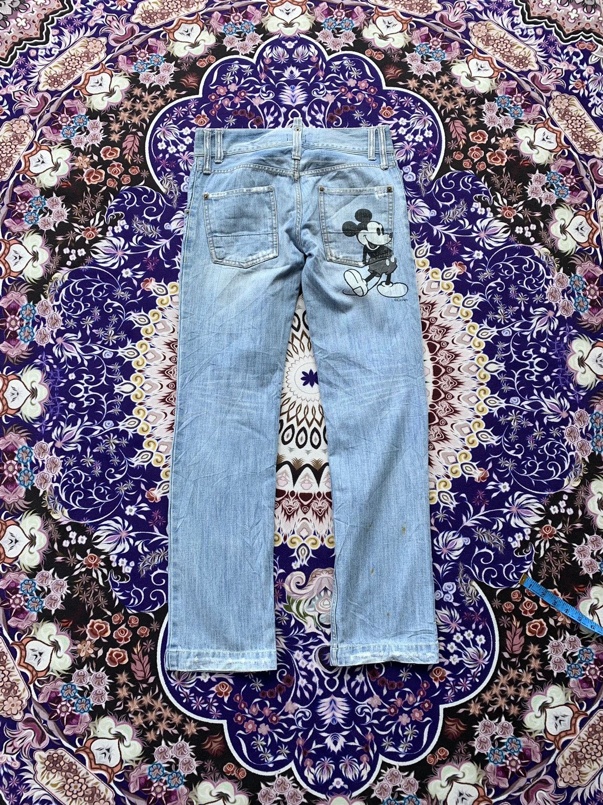 BUFFALO BOBS Vintage Buffalo Bobs X Disney Distressed Denim Size US 32 / EU 48 - 1 Thumbnail