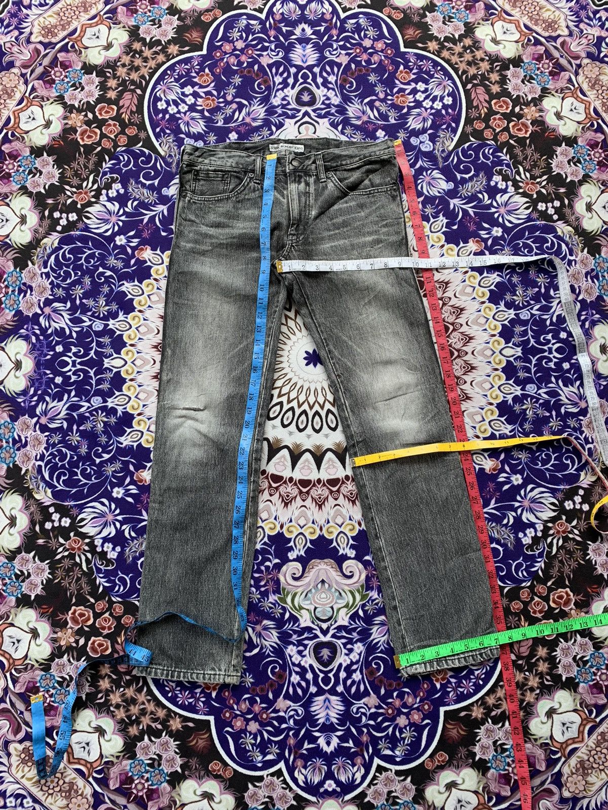 Cosmic Wonder Vintage Cosmic Wonder Distressed Denim Size US 32 / EU 48 - 12 Thumbnail