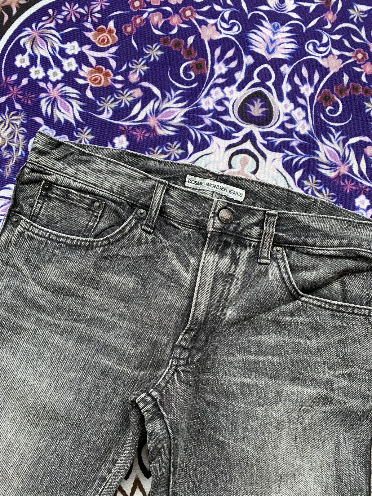 Cosmic Wonder Vintage Cosmic Wonder Distressed Denim Size US 32 / EU 48 - 4 Thumbnail