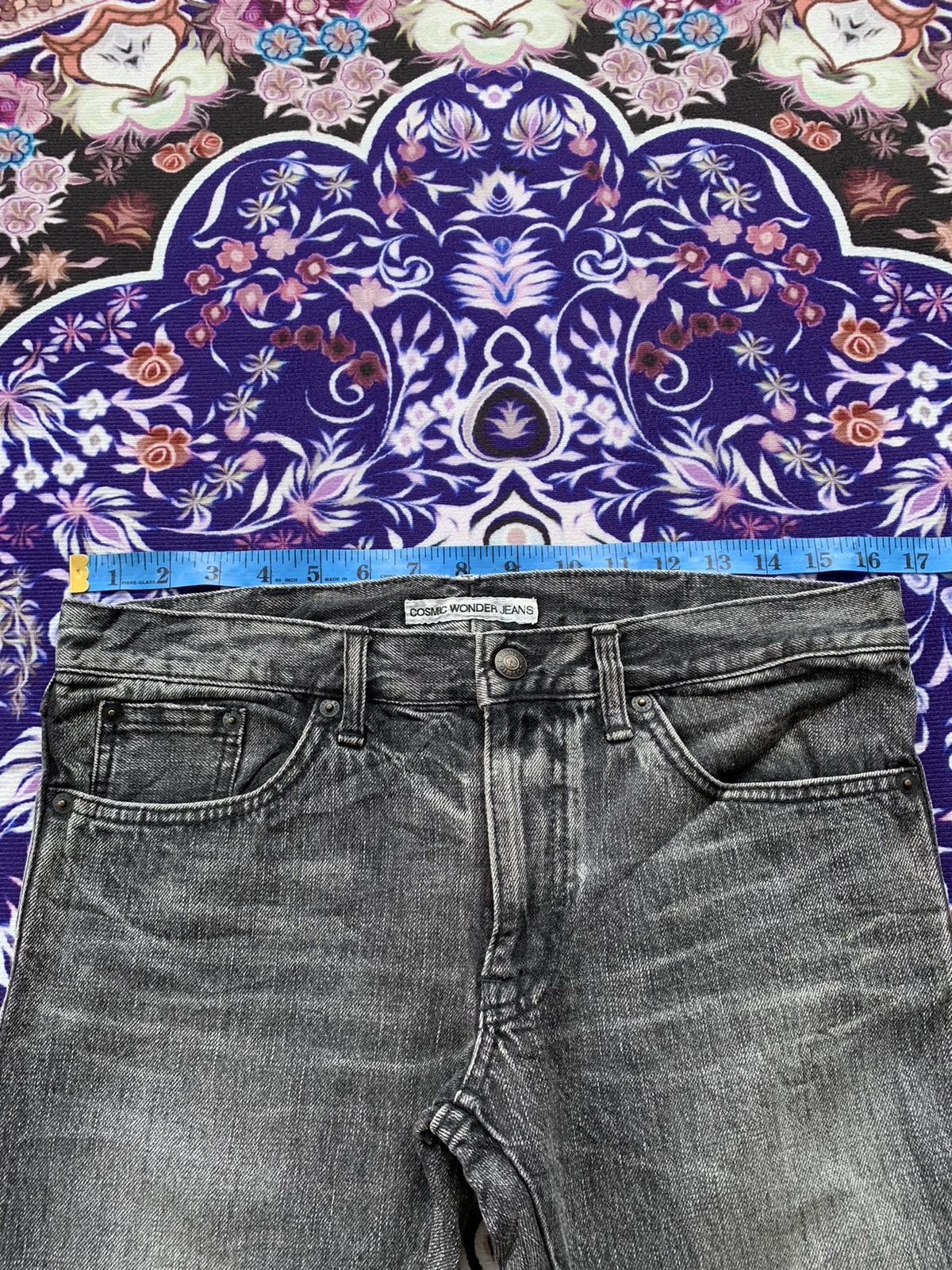 Cosmic Wonder Vintage Cosmic Wonder Distressed Denim Size US 32 / EU 48 - 15 Thumbnail