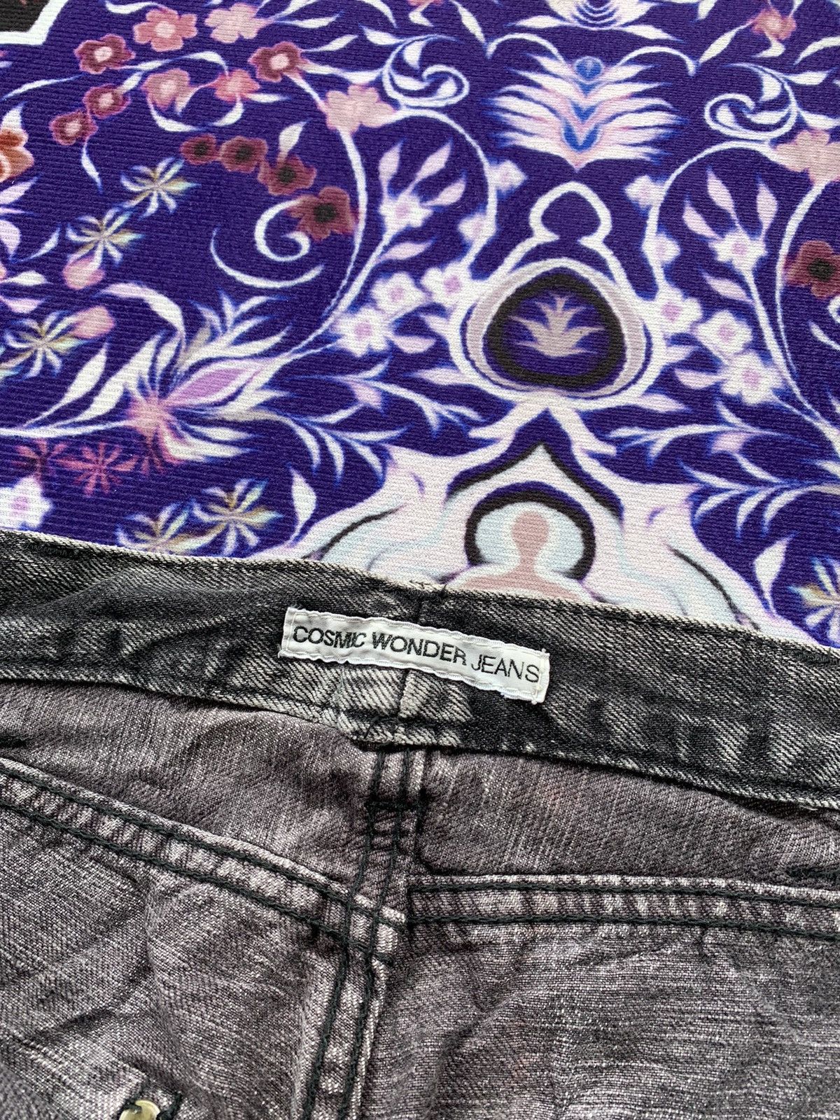 Cosmic Wonder Vintage Cosmic Wonder Distressed Denim Size US 32 / EU 48 - 6 Thumbnail