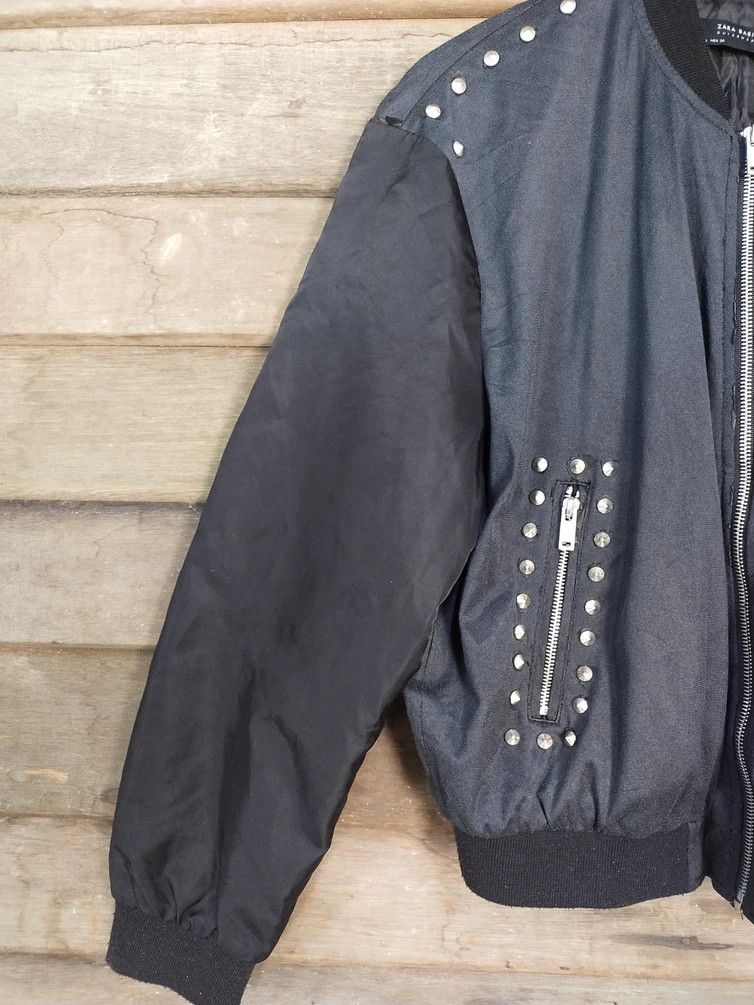 Seditionaries Zara Basic punk & love Outwear black varsity #S218 Size US L / EU 52-54 / 3 - 6 Thumbnail