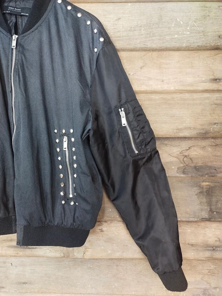 Seditionaries Zara Basic punk & love Outwear black varsity #S218 Size US L / EU 52-54 / 3 - 7 Thumbnail