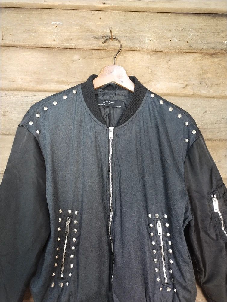 Seditionaries Zara Basic punk & love Outwear black varsity #S218 Size US L / EU 52-54 / 3 - 5 Thumbnail