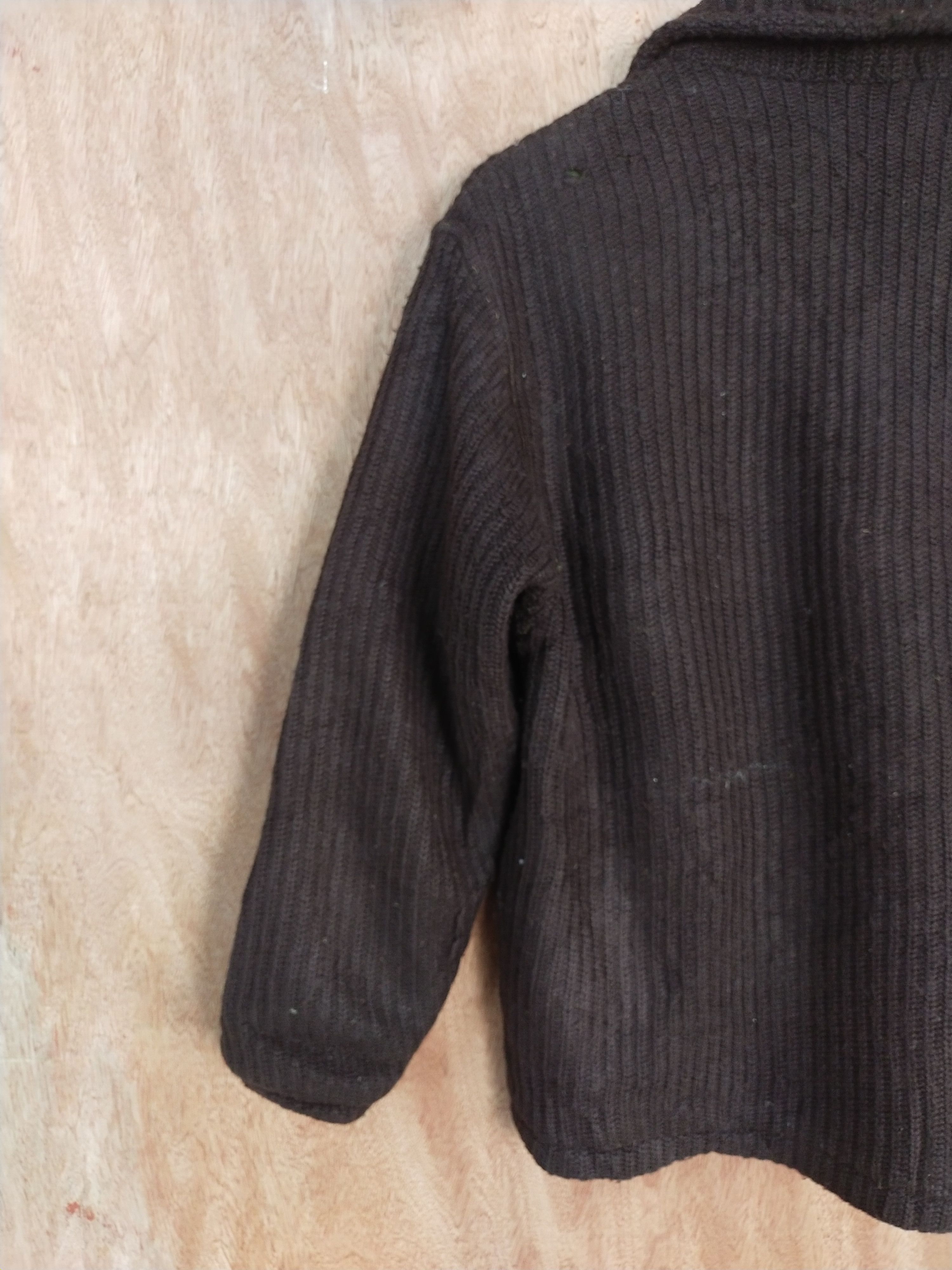 Homespun Knitwear × Japanese Brand Musashi vintage japan cardigan brown knitwear #S239 Size US M / EU 48-50 / 2 - 10 Thumbnail