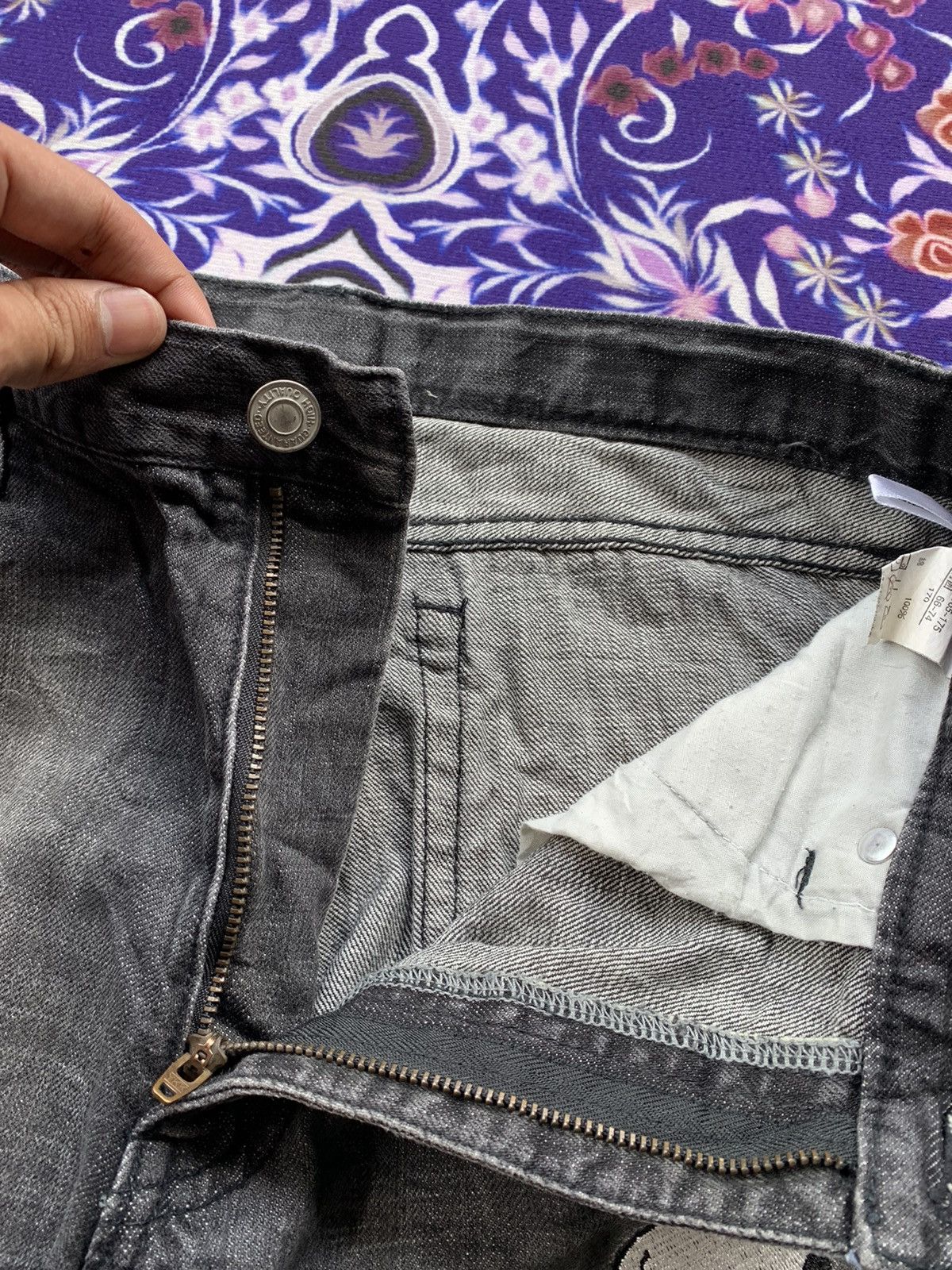 Vintage Warrior Distressed Denim Size US 29 - 5 Thumbnail