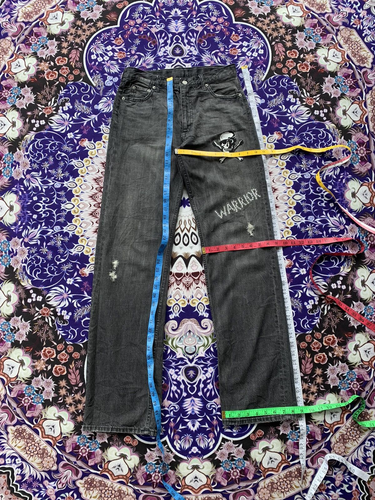 Vintage Warrior Distressed Denim Size US 29 - 12 Thumbnail
