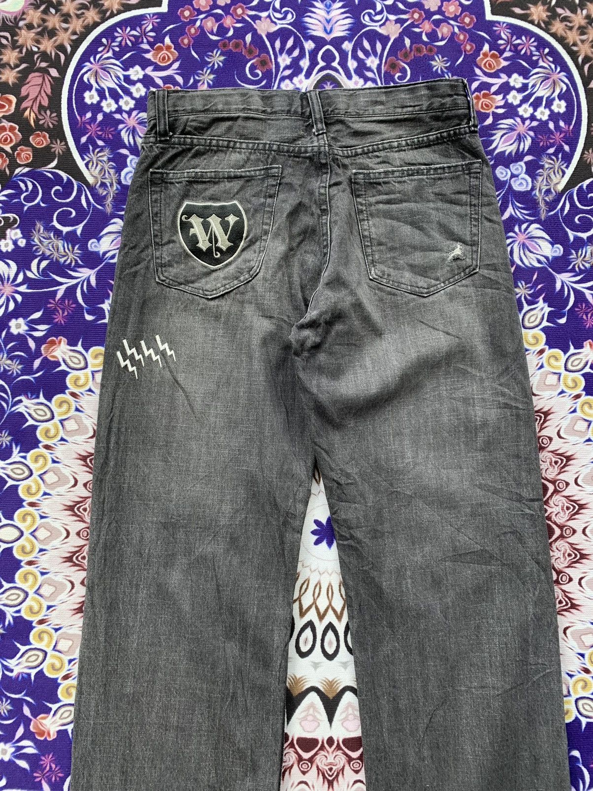 Vintage Warrior Distressed Denim Size US 29 - 9 Thumbnail