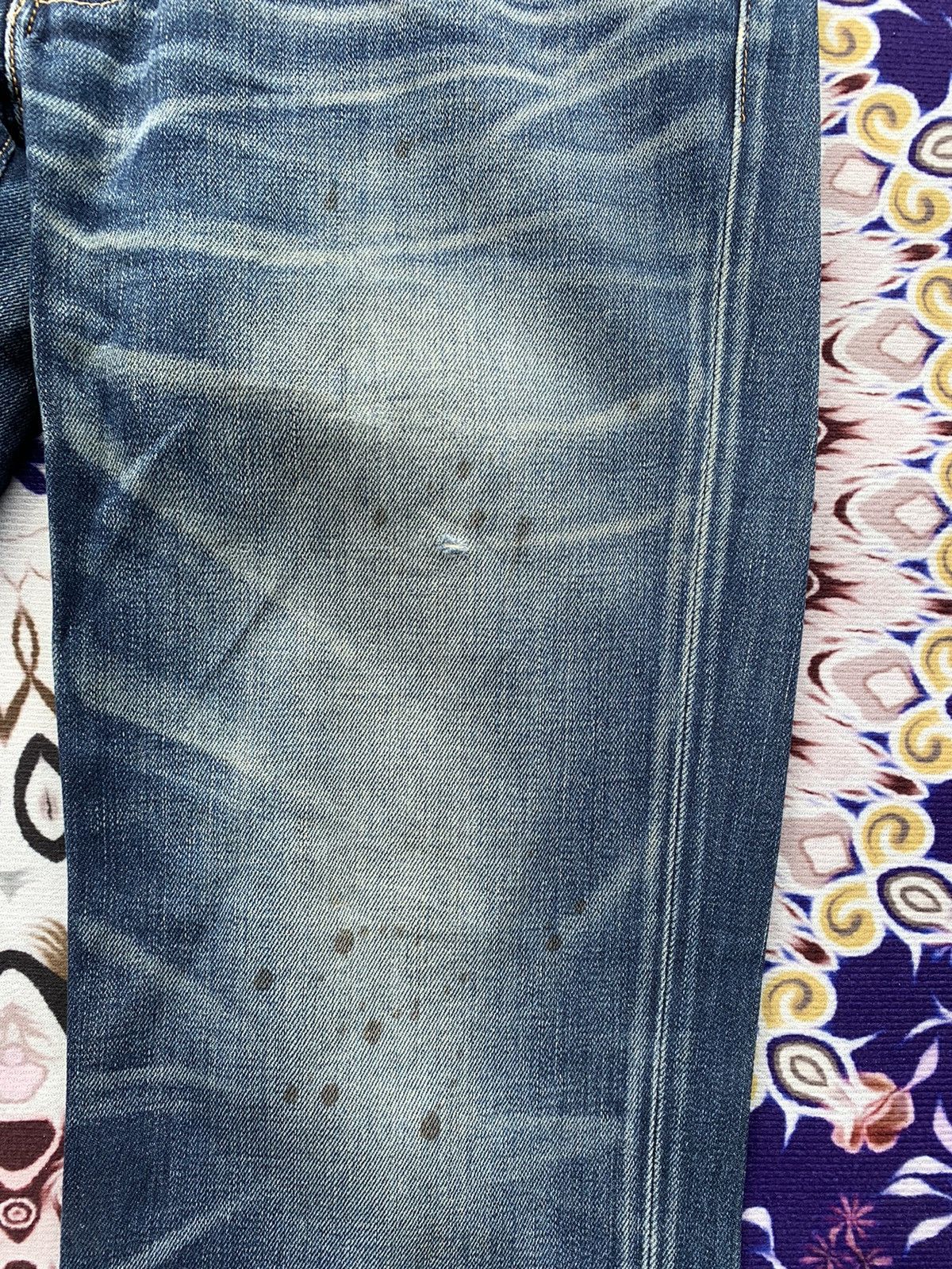 Levi's Vintage Clothing Vintage Levis 502 Distressed Denim Size US 33 - 4 Thumbnail