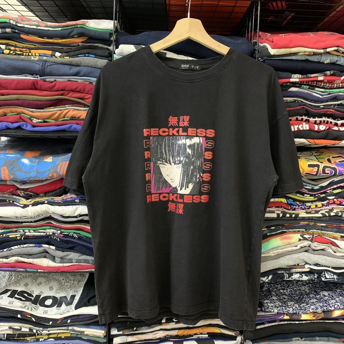 Anime × Vintage KAKEGURUI’S RECKLESS ANIMA HEROINE TEE Size US L / EU 52-54 / 3 - 1 Thumbnail
