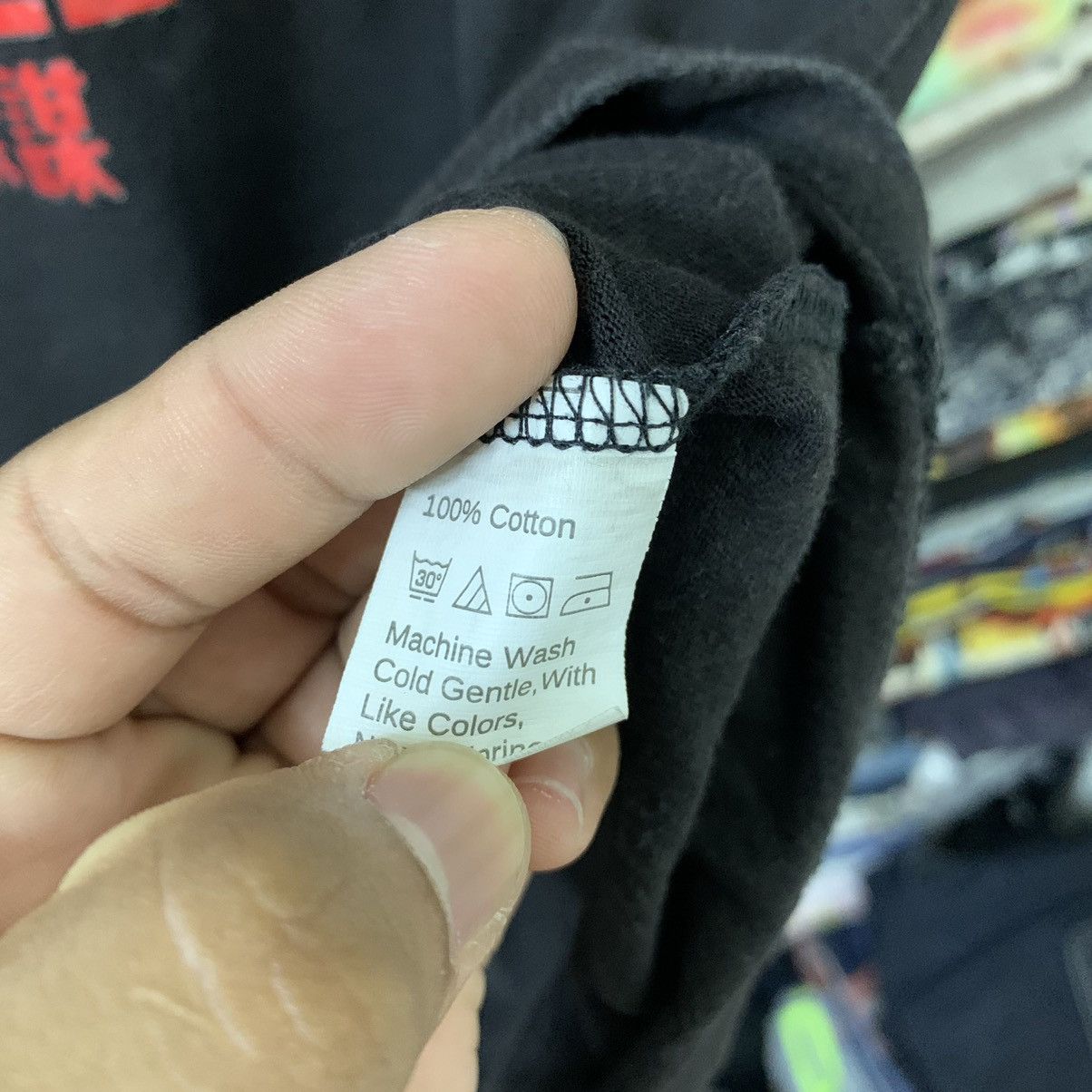 Anime × Vintage KAKEGURUI’S RECKLESS ANIMA HEROINE TEE Size US L / EU 52-54 / 3 - 5 Thumbnail