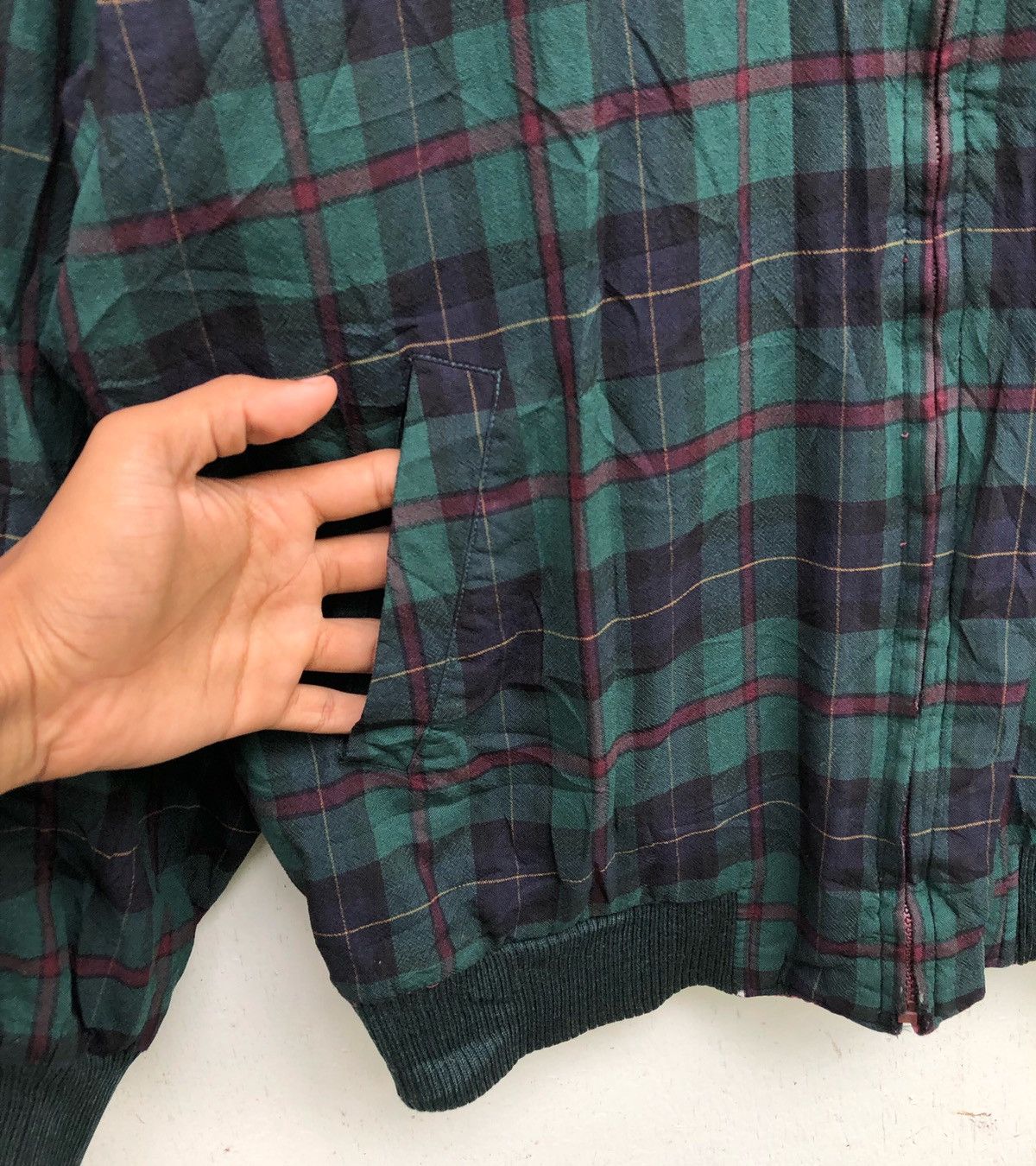 Lacoste 🔥Vintage Lacoste Reversible Bomber Jacket Size US L / EU 52-54 / 3 - 8 Thumbnail