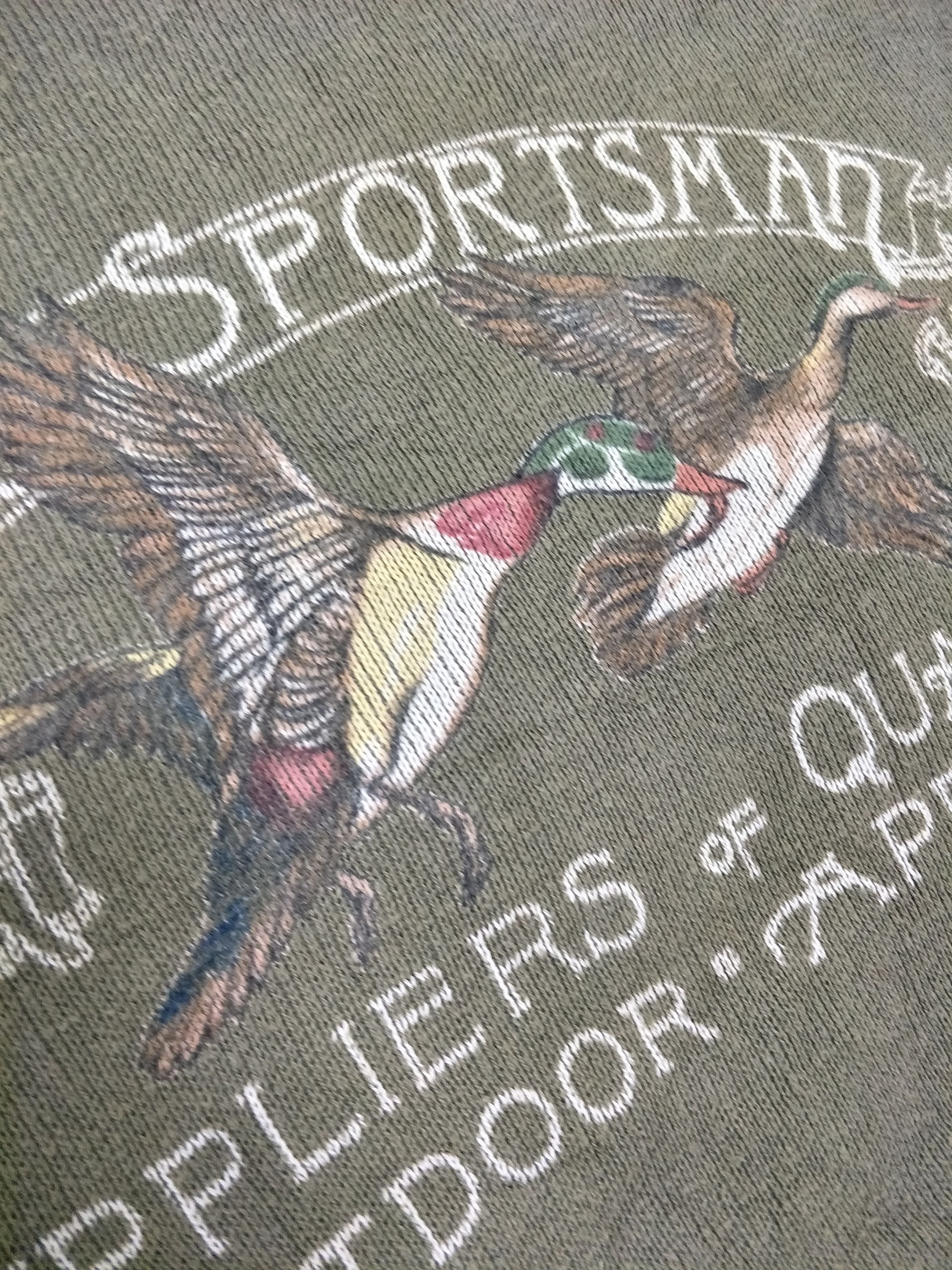 Polo Ralph Lauren Archive Polo Sportsman Sweatshirt Duck Hunting Raglan Size US L / EU 52-54 / 3 - 4 Thumbnail