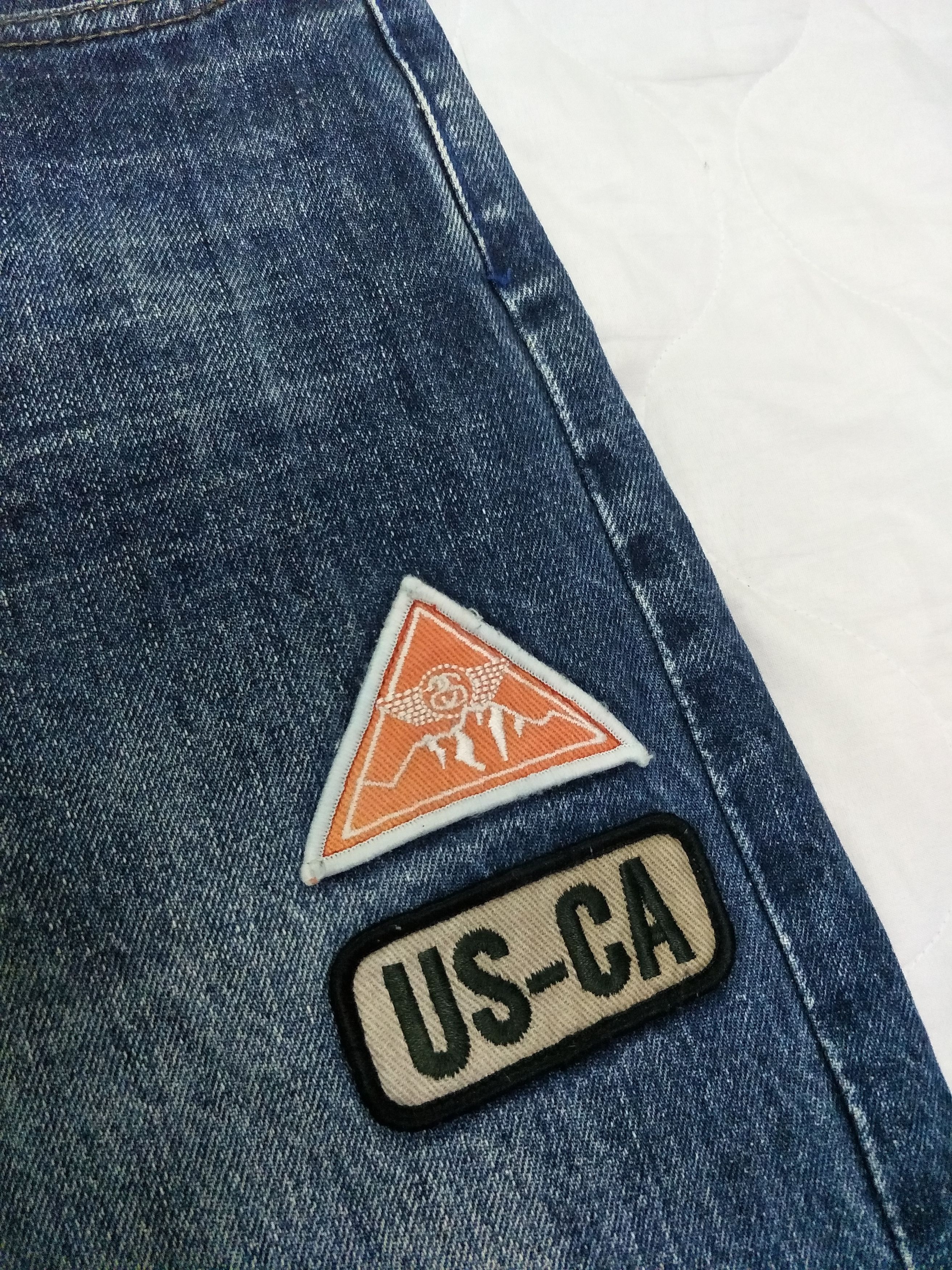 Stussy Stussy Patched Logo Jeans Size US 35 - 4 Thumbnail