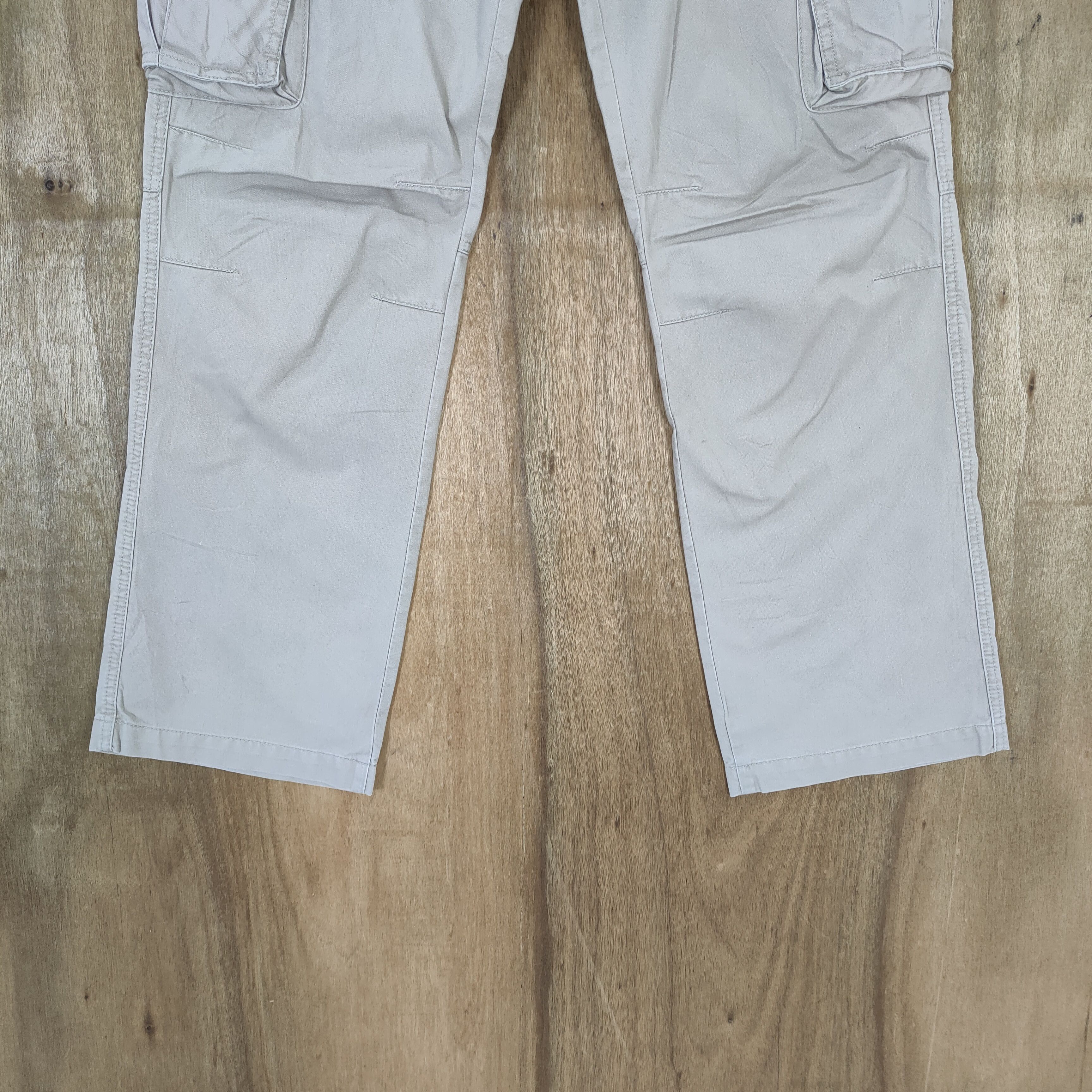 Japanese Brand VINTAGE JAPANESE GREY CARGO PANTS Size US 32 / EU 48 - 5 Thumbnail