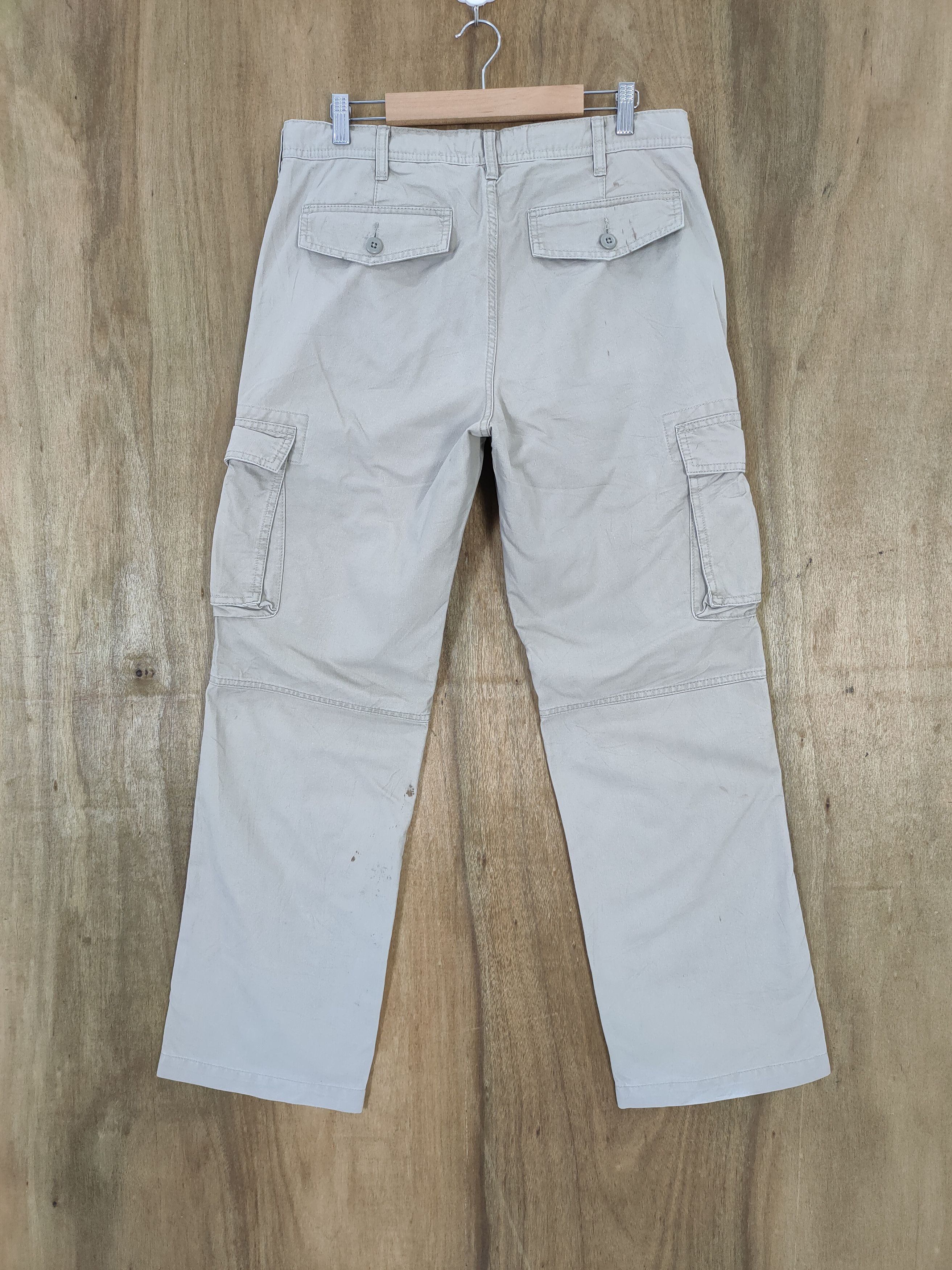 Japanese Brand VINTAGE JAPANESE GREY CARGO PANTS Size US 32 / EU 48 - 2 Thumbnail