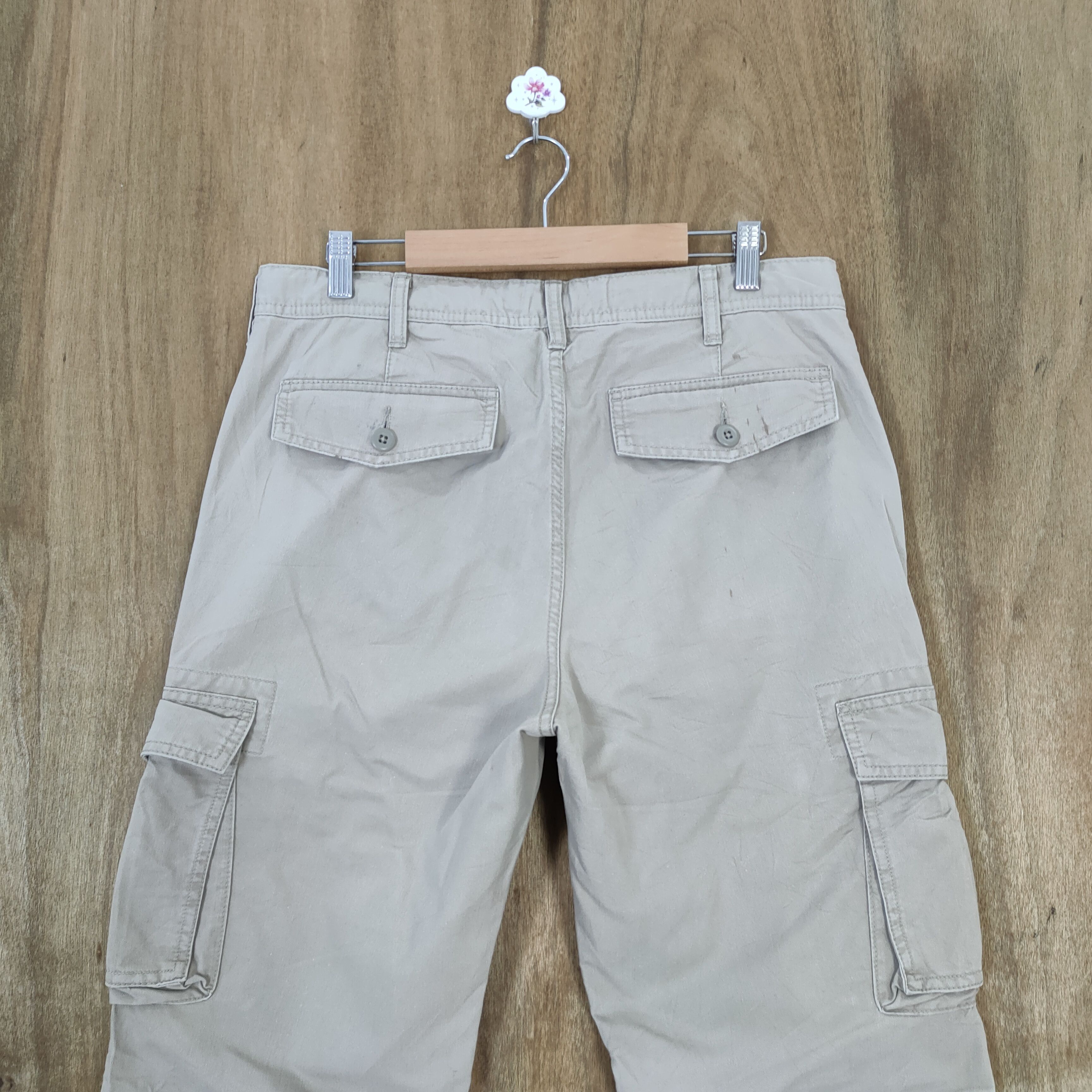 Japanese Brand VINTAGE JAPANESE GREY CARGO PANTS Size US 32 / EU 48 - 11 Thumbnail