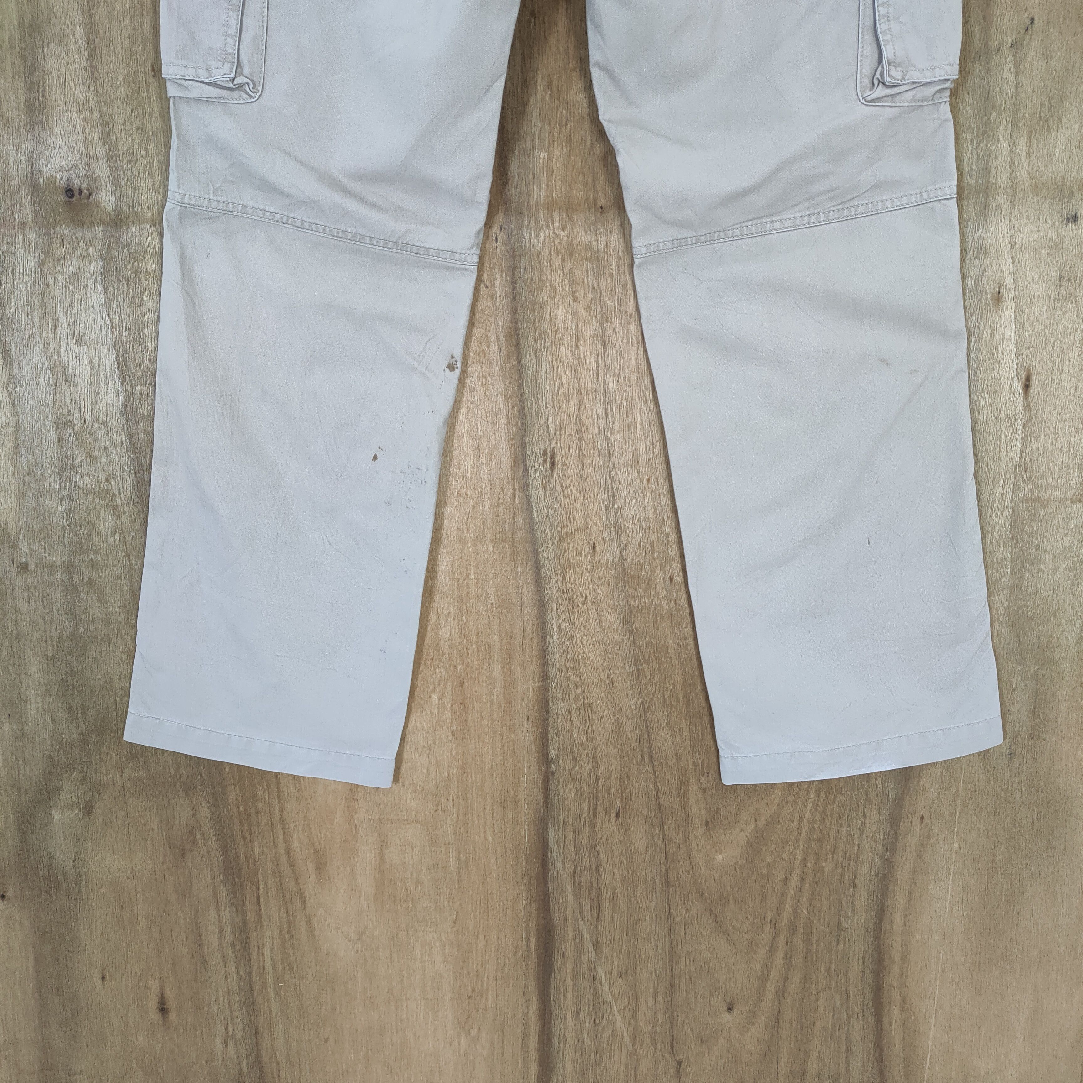 Japanese Brand VINTAGE JAPANESE GREY CARGO PANTS Size US 32 / EU 48 - 12 Thumbnail