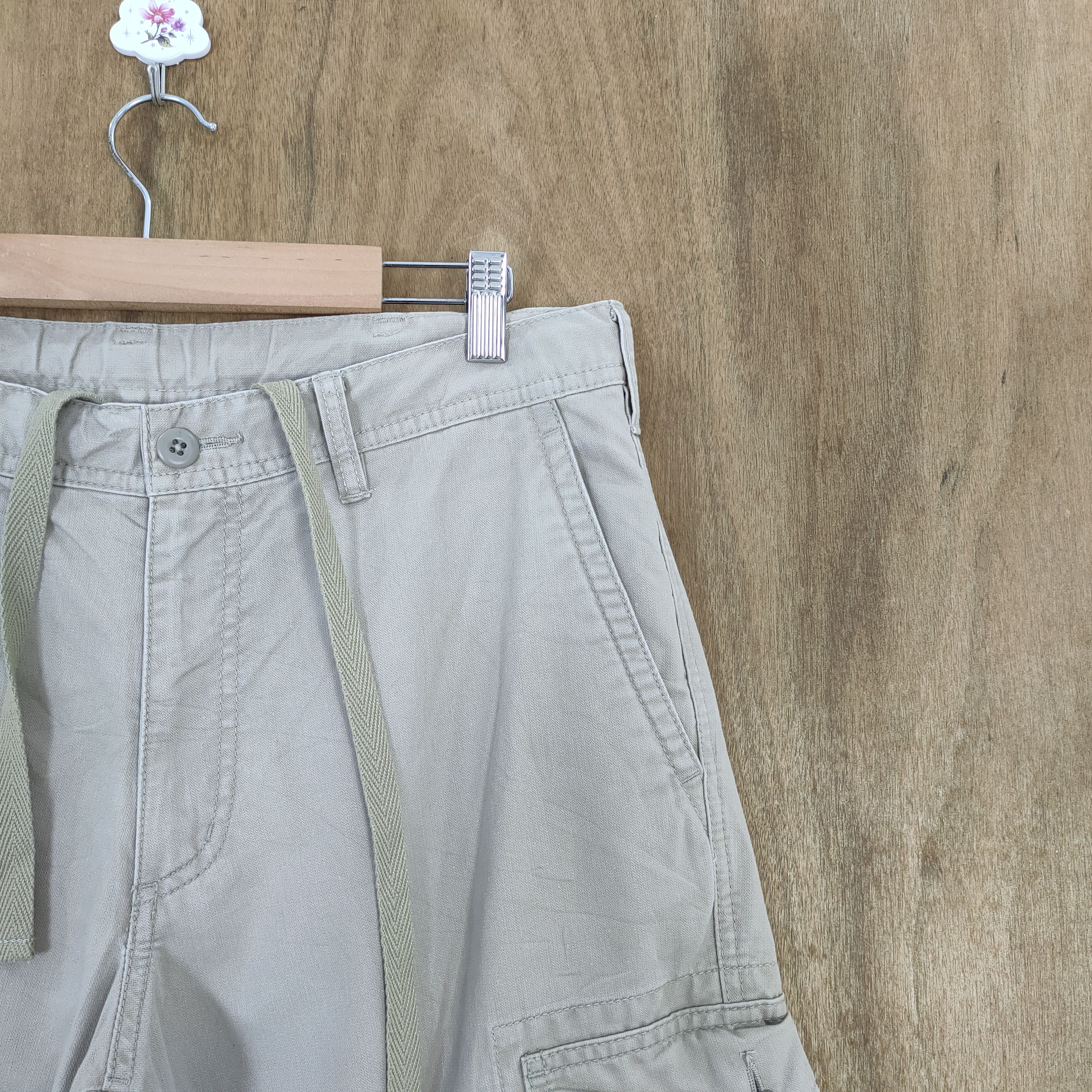 Japanese Brand VINTAGE JAPANESE GREY CARGO PANTS Size US 32 / EU 48 - 7 Thumbnail