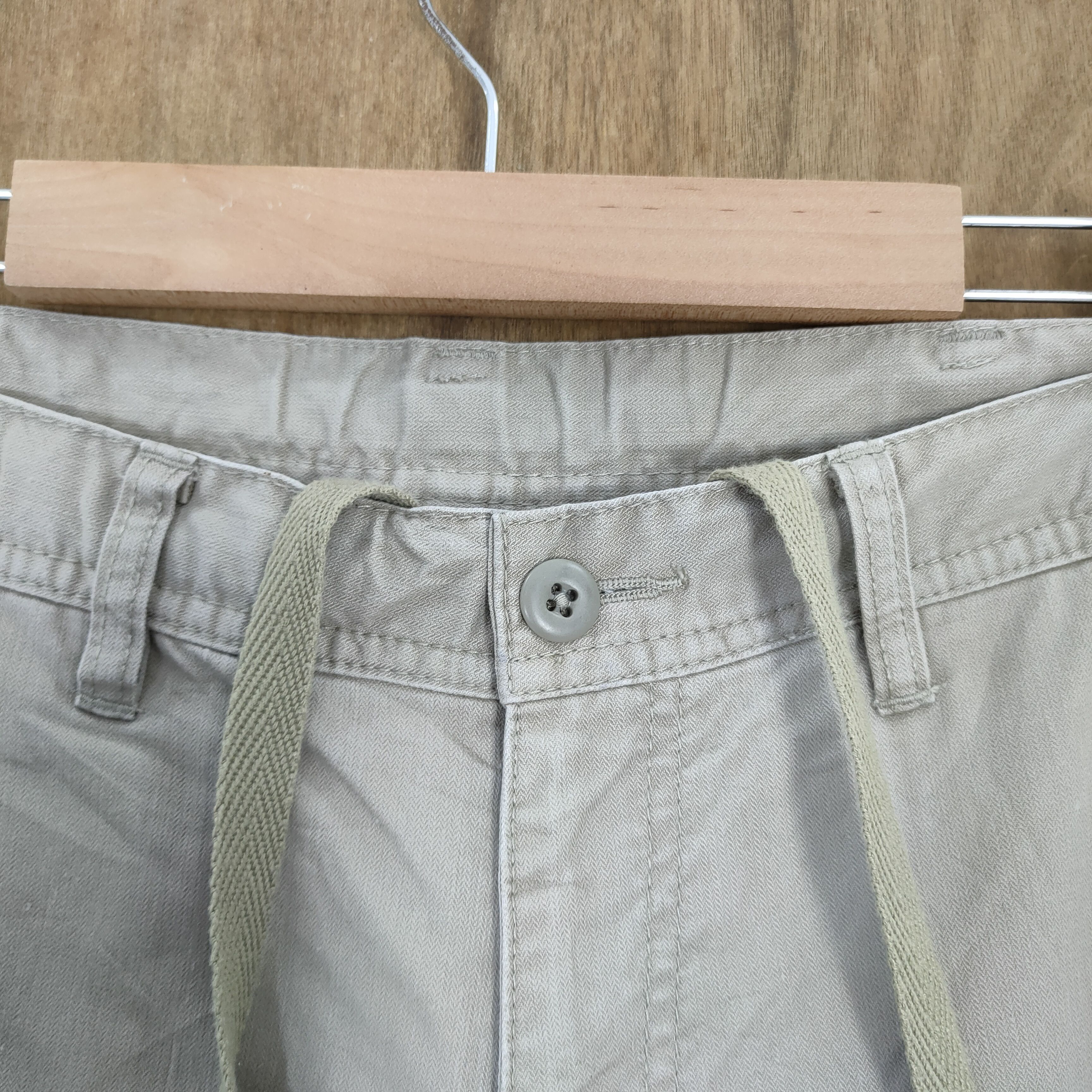 Japanese Brand VINTAGE JAPANESE GREY CARGO PANTS Size US 32 / EU 48 - 10 Thumbnail