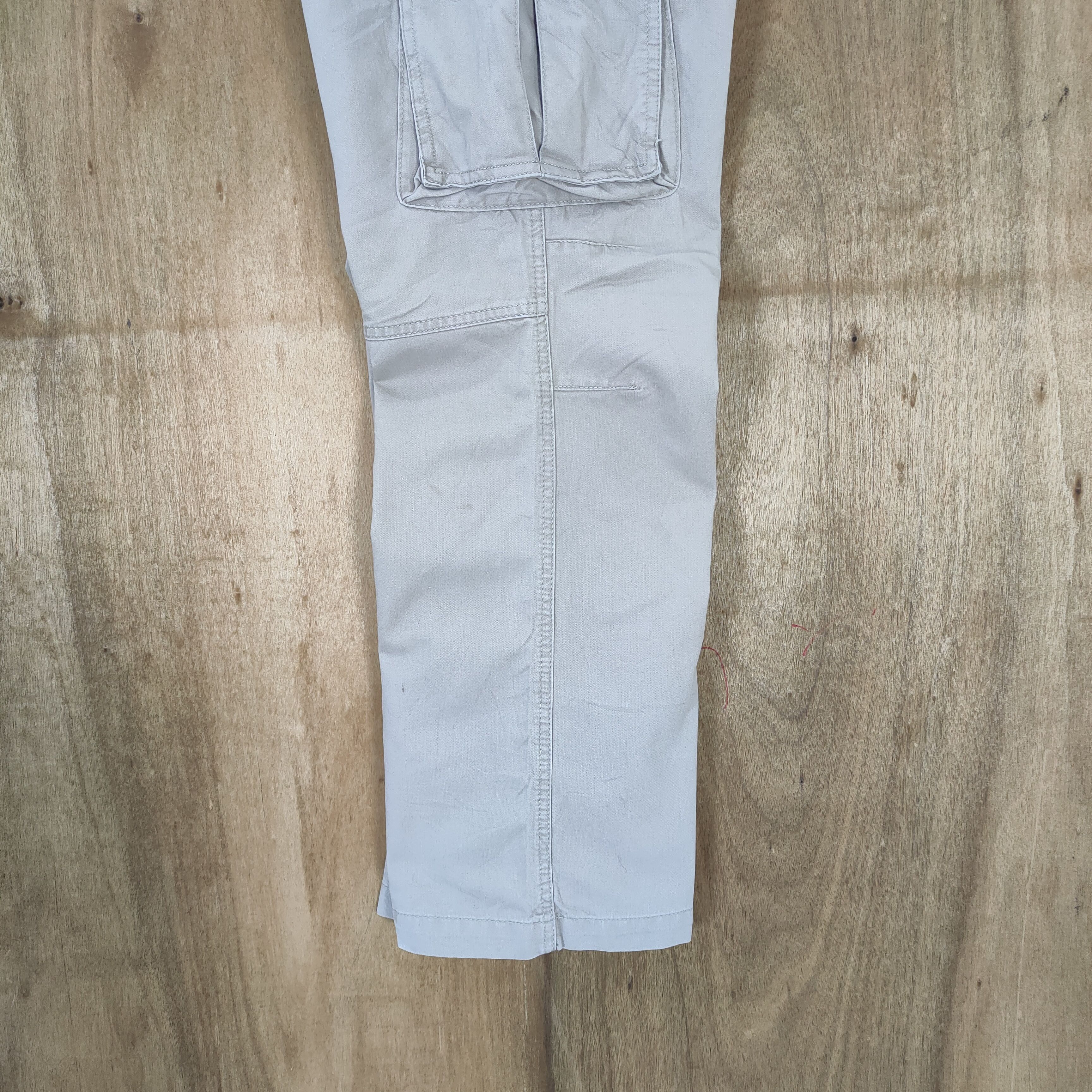 Japanese Brand VINTAGE JAPANESE GREY CARGO PANTS Size US 32 / EU 48 - 16 Thumbnail